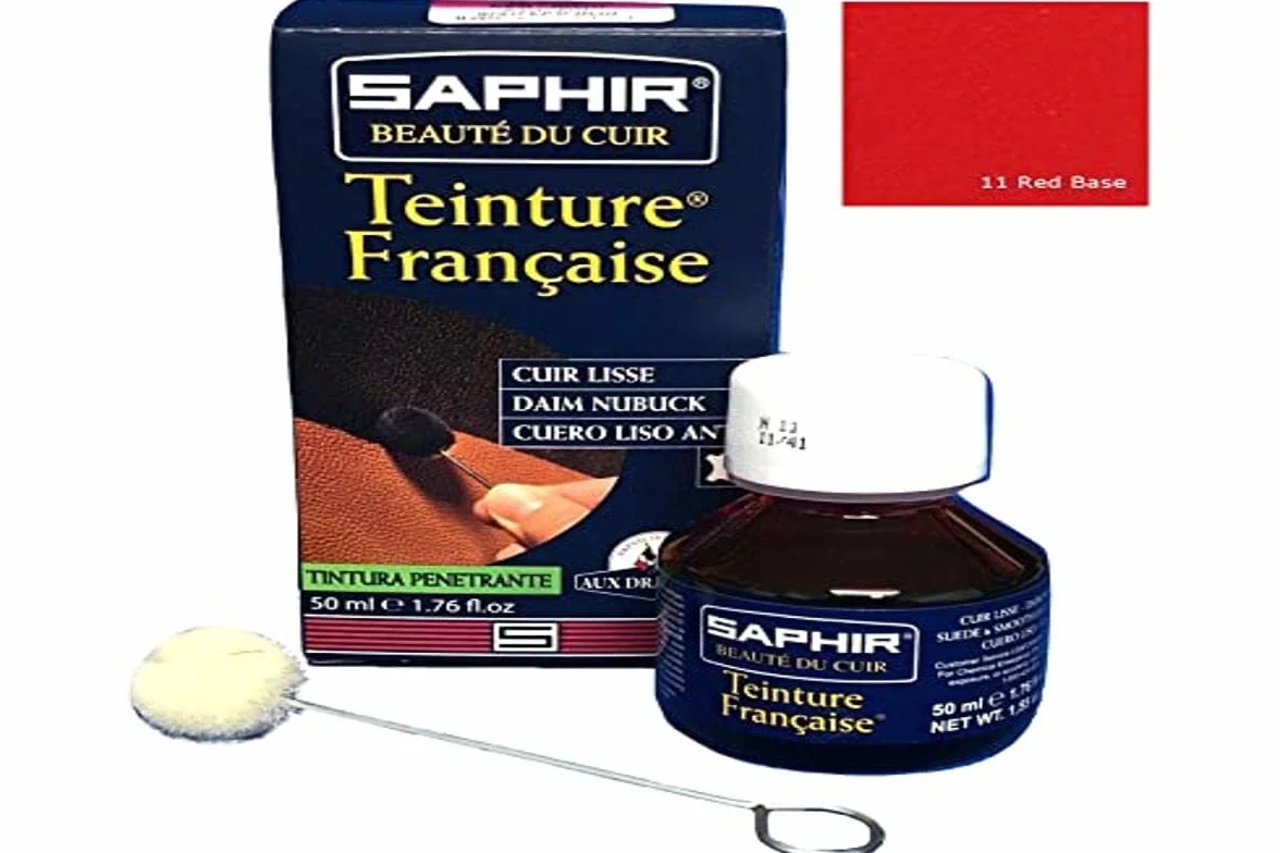 Saphir Francuski nalewka Czerwona Płynna Skóra 50 ml