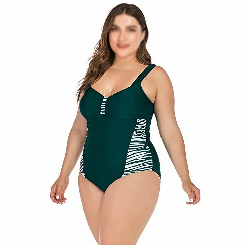 Damskie bikini plus size Jednoczęściowe bikini jednoczęściowe Stroje kąpielowe bikini (kolor: A, rozmiar: kod M)