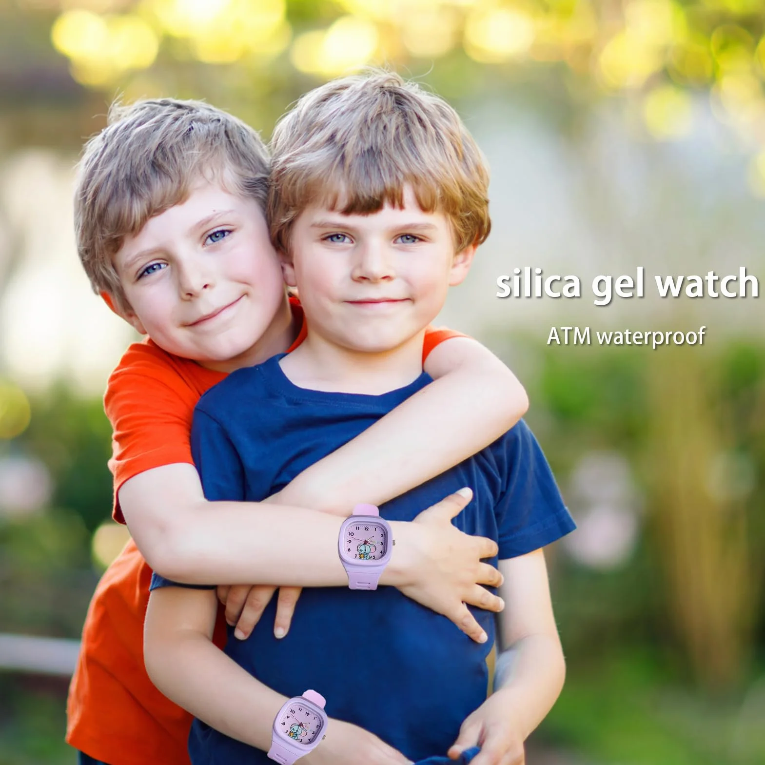 Return Cartoon Digital Watch - Sports Luminous Square Watch dla studentów | Wodoodporny cyfrowy zegarek z kreskówką dla dzieci, kwadratowy świecący zegarek dla dzieci