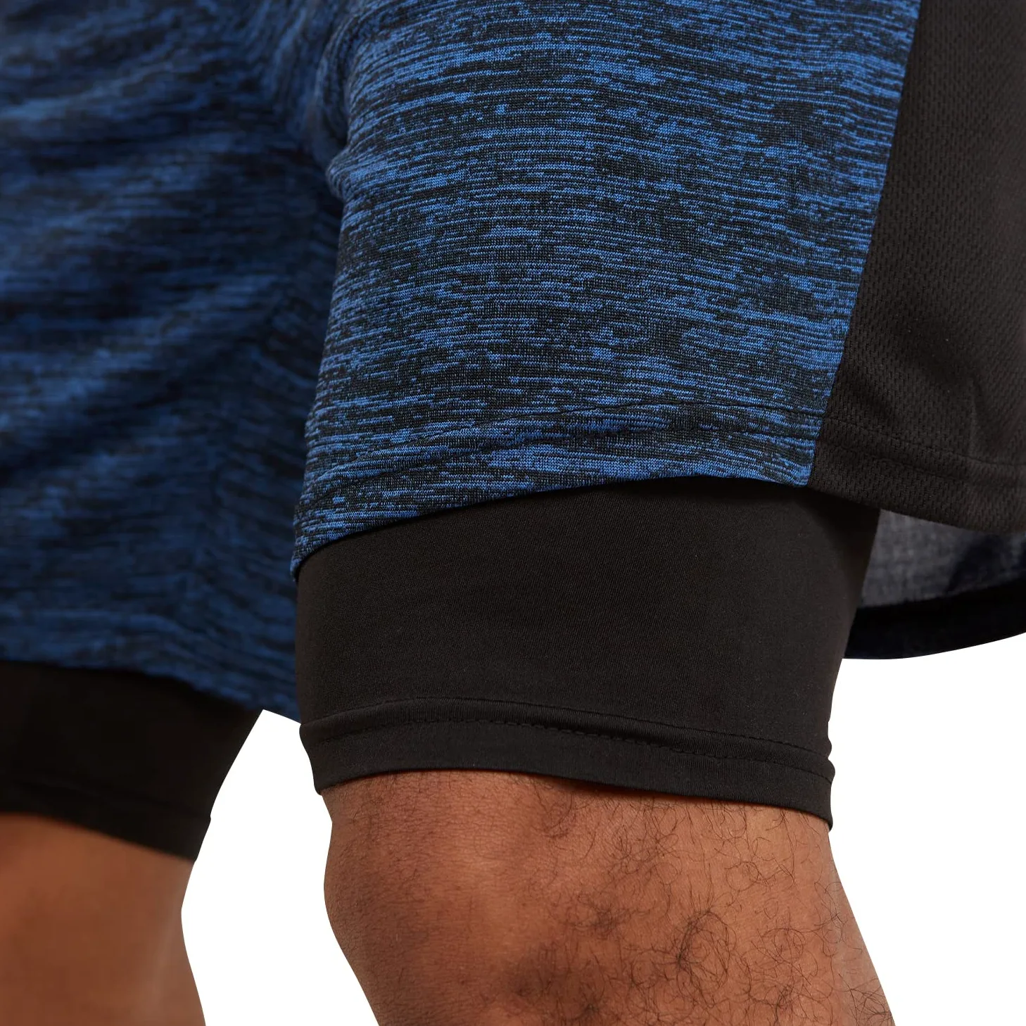 Ultra Performance 3-pak męskie spodenki sportowe 2 w 1 do biegania 18 cm wewnętrzny szew trening siłownia spodenki kompresyjne dla mężczyzn