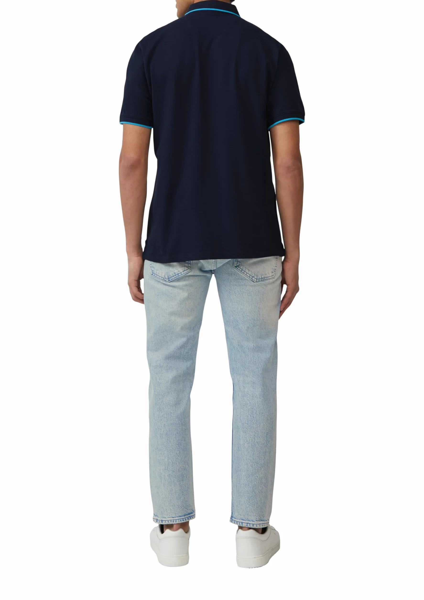 s.Oliver Męska koszulka polo sportowa, czarny, XL