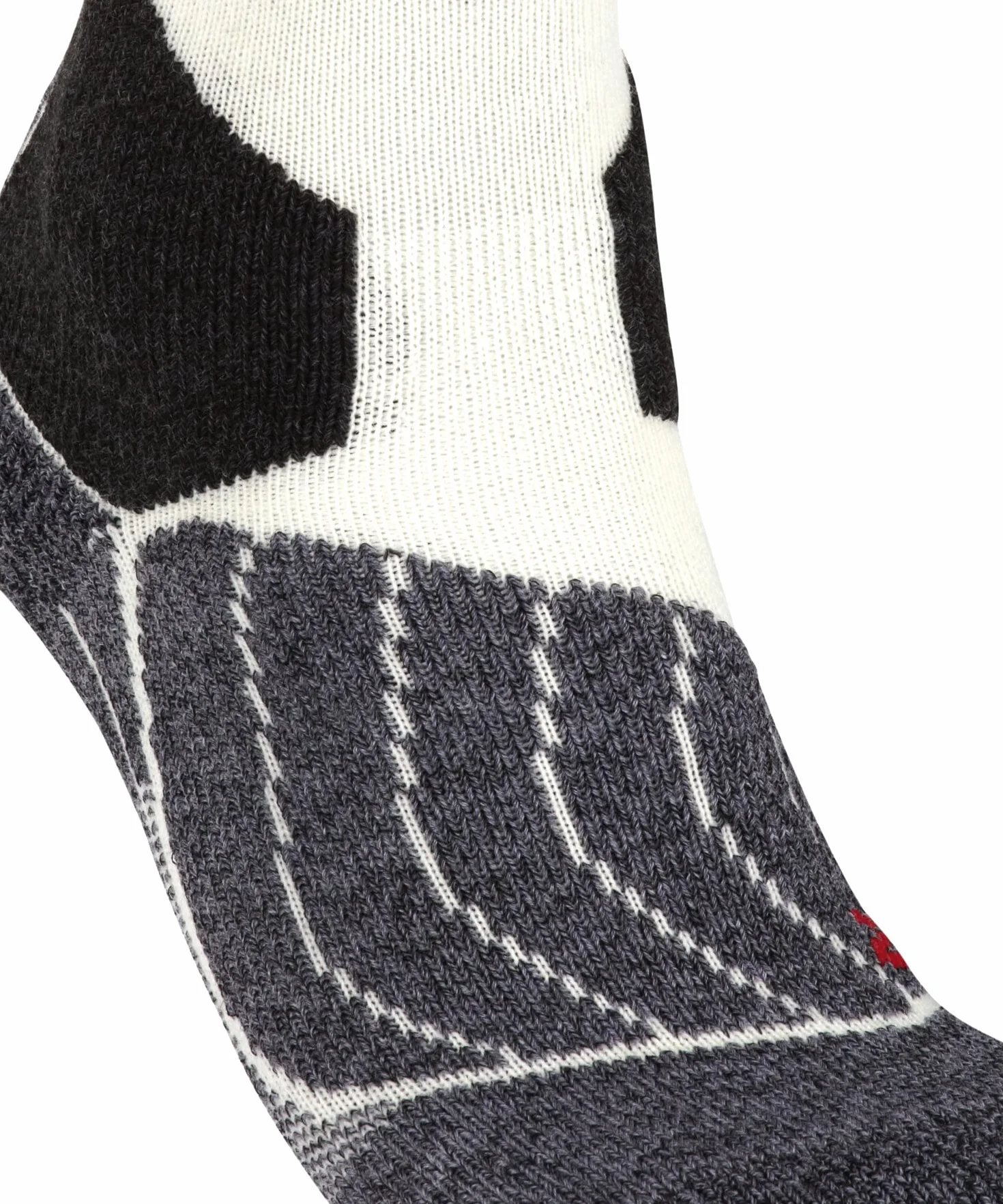 FALKE Skarpety narciarskie SK1 Comfort W Kh Wełna Jedwab ciepłe grube 1 Para Biały Off-White 37-38