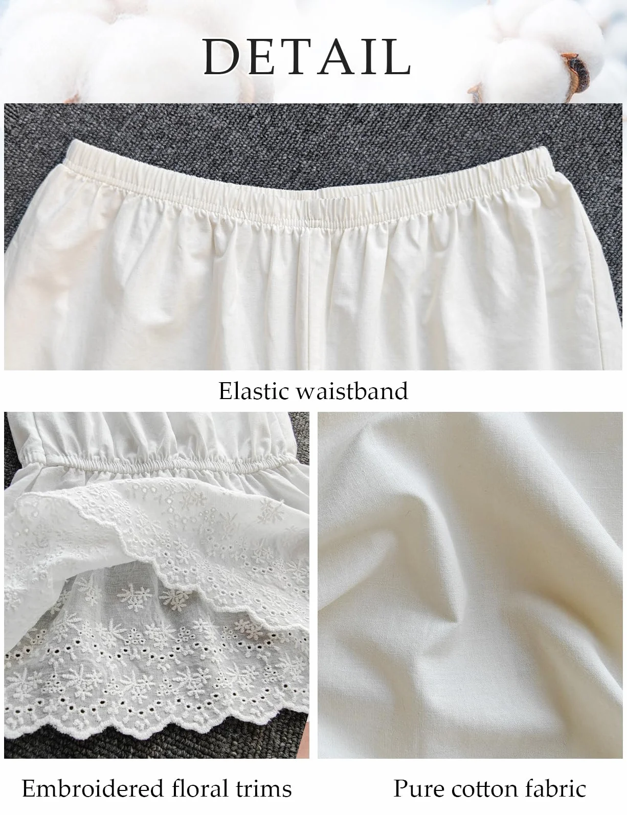 BEAUTELICATE Wiktoriańskie Bloomers Bawełna Gothic Koronki Falbany Lolita Pumpkin Szorty