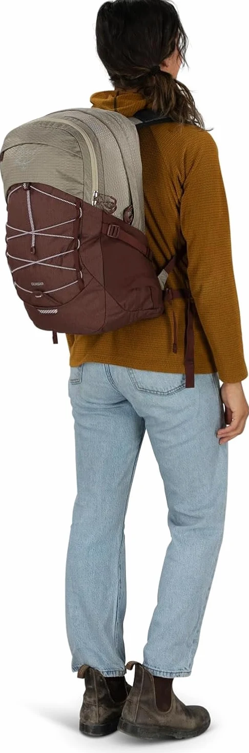 OSPREY Quasar Plecak Codzienny Unisex Czarny O/S, Taille unique, Casual