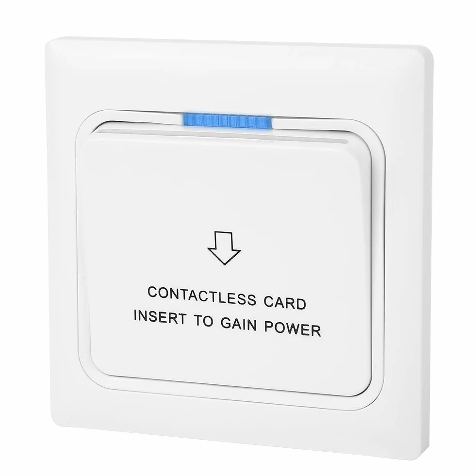 Power Key Card Sensor Panel Przełącznika Rozpoznawania Energii Elektrycznej Przenośny Trwały Włącznik światła do Oszczędzania Energii w Hotelu Domowym