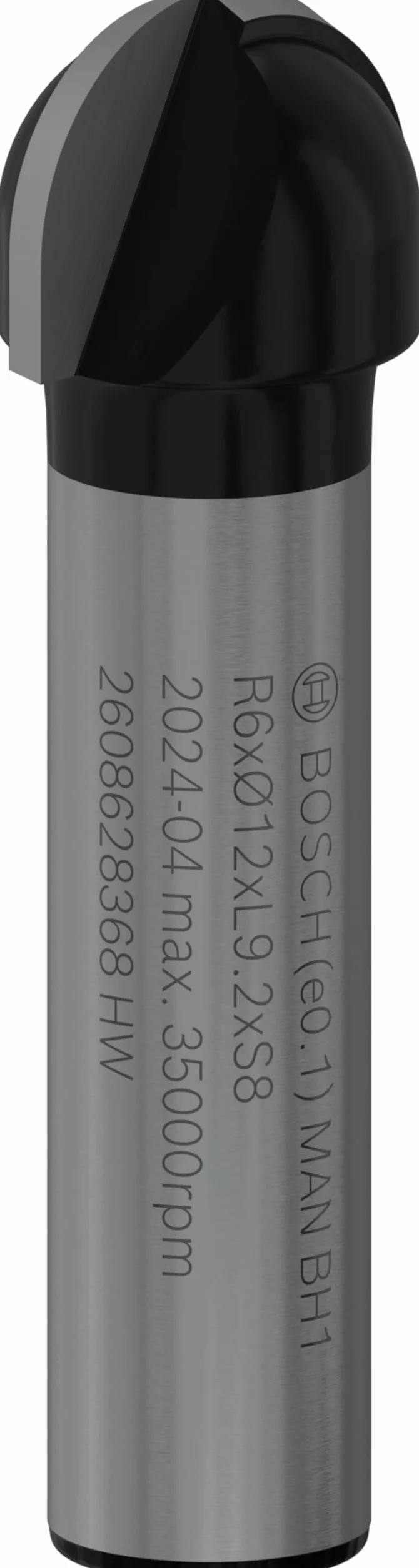 Bosch 1x Frez PRO promieniowy wypukły (do Miękkie drewno, Twarde drewno, Ø 12 mm, Professional Akcesoria Frez ręczny, Frez krawędziowy)