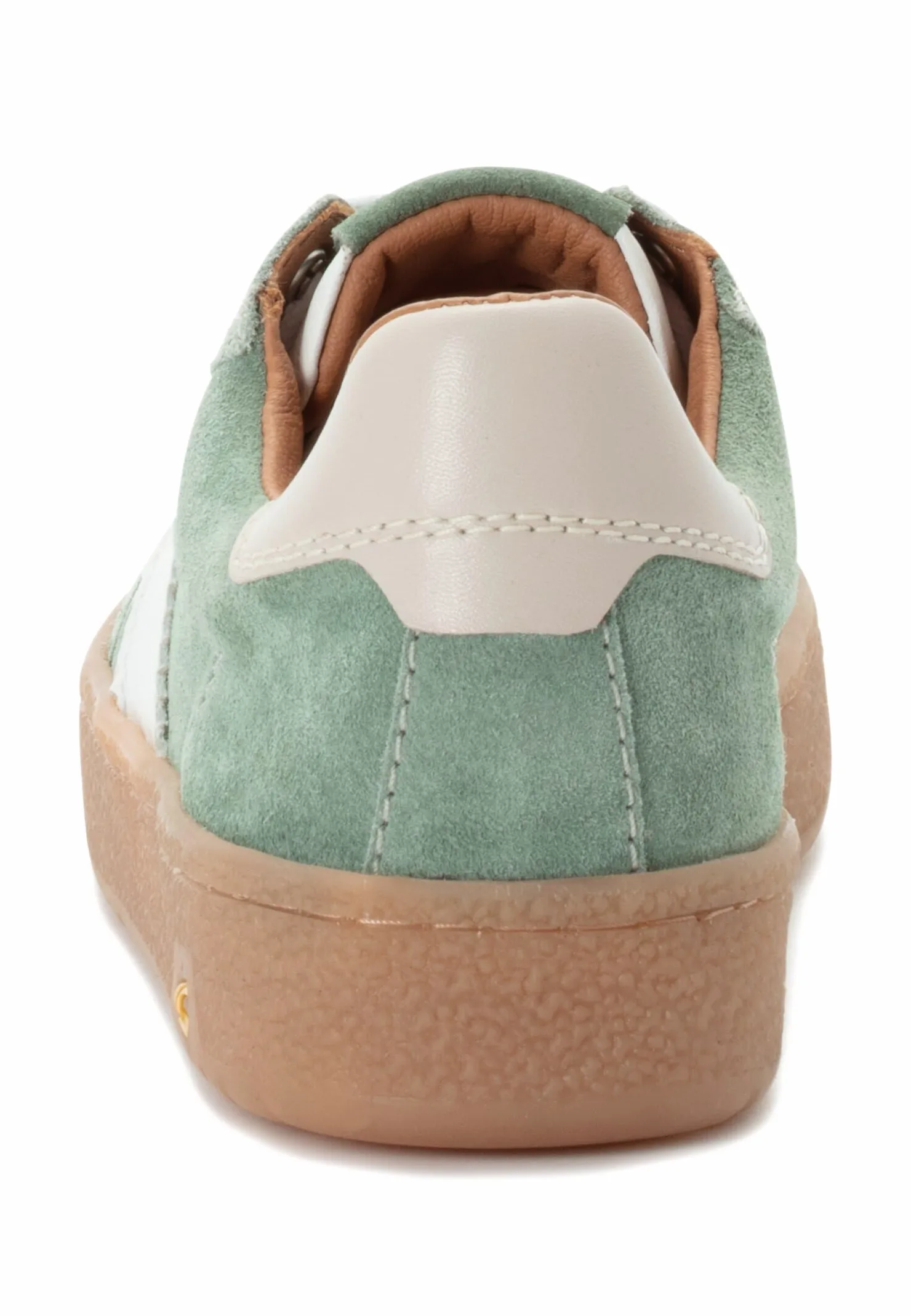 camel active Męskie sneakersy ze skóry welurowej