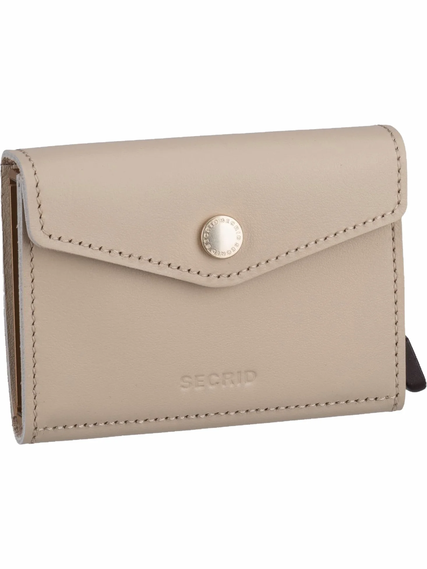 Secrid Damski męski portfel Envelope Pebble One Size, Latte, Einheitsgröße, portfele małe
