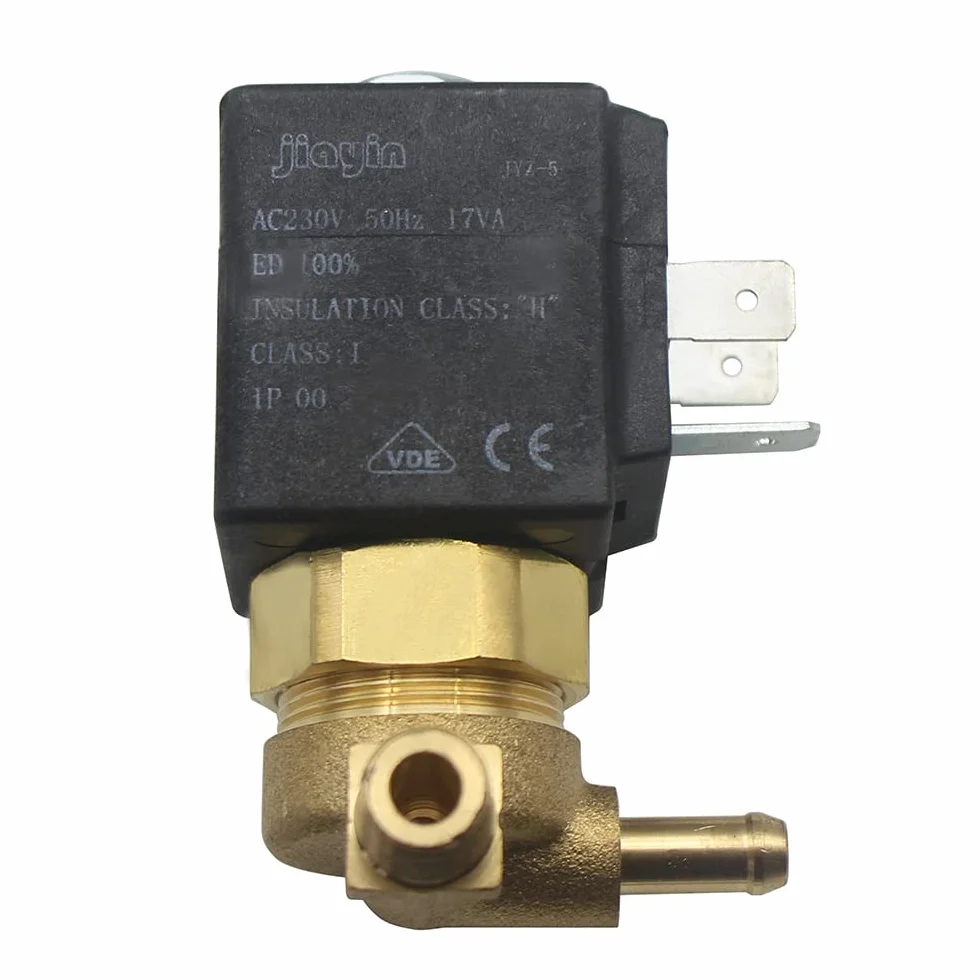通用 JYZ-5 2/2-drożny AC 230 V 50 Hz żelazny zawór wodny do generatora pary GC9660/GC9630/GC9620 żelazo, normalnie zamknięty