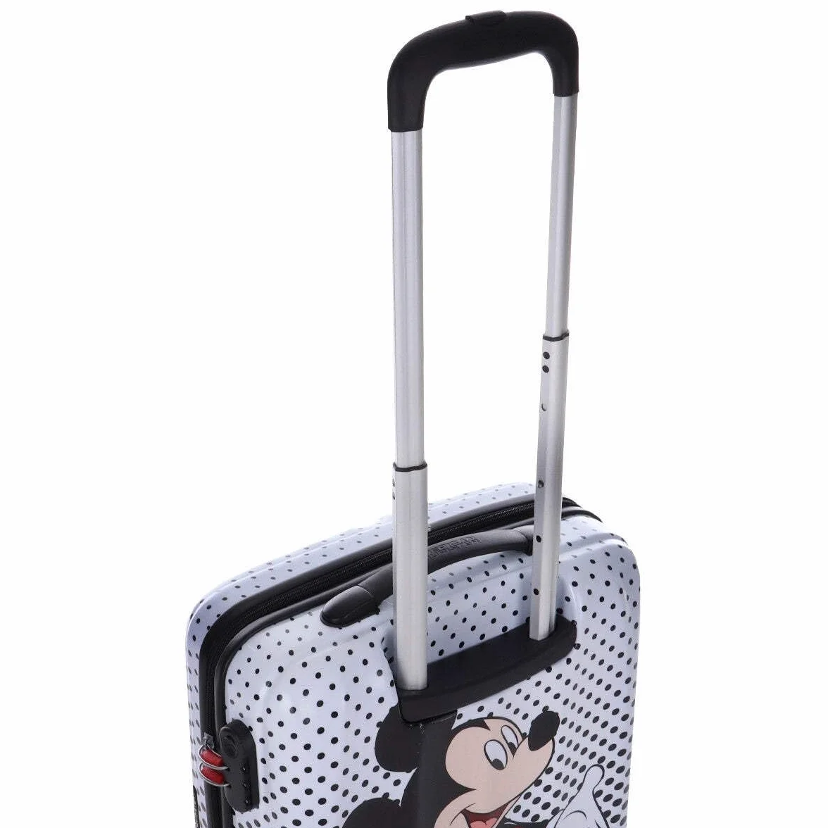 American Tourist Disney Legends - Spinner S, Fingack, 55 cm, 36 L, wielokolorowa (Mickey Mouse Polka Dot)