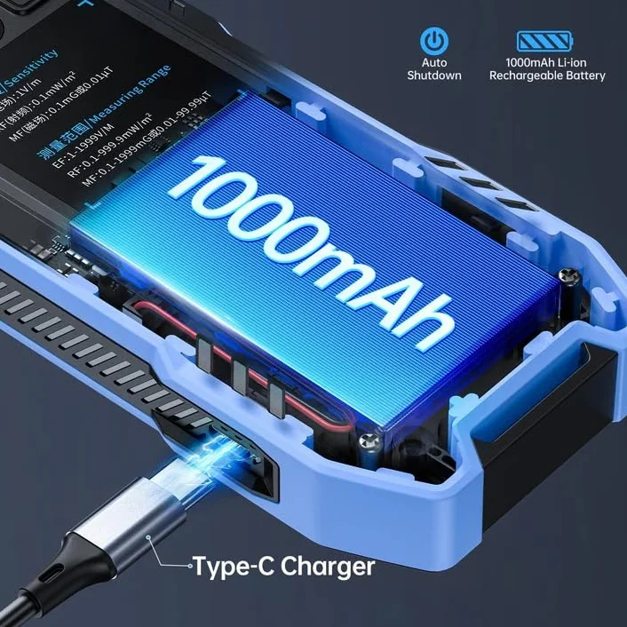 FNIRSI ERD-10 detektor promieniowania elektromagnetycznego