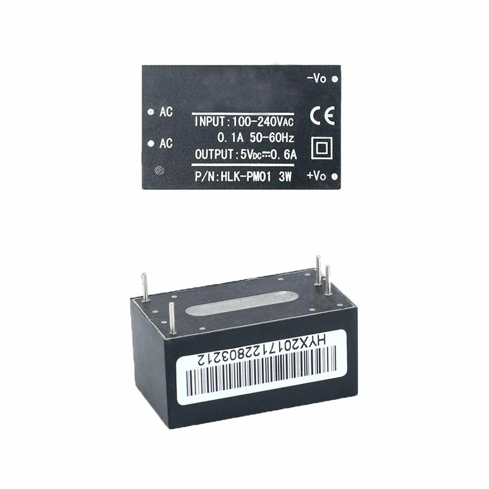 3 x HLK-PM01 AC DC 220 V do 5 V moduł zasilacza domowego Power Supply Modul, mini zasilacz sieciowy