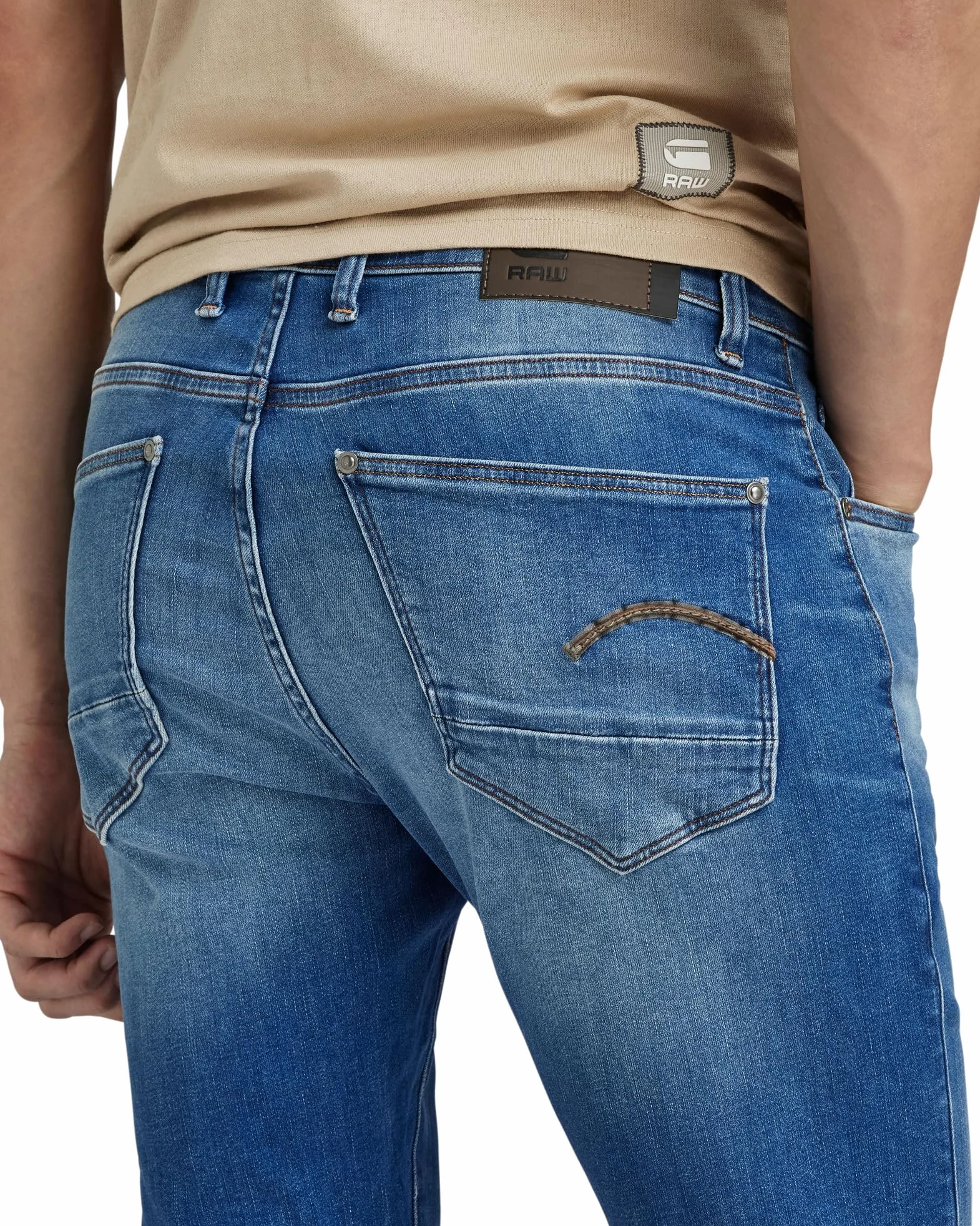 G-STAR RAW Revend Skinny Dżins Mężczyźni