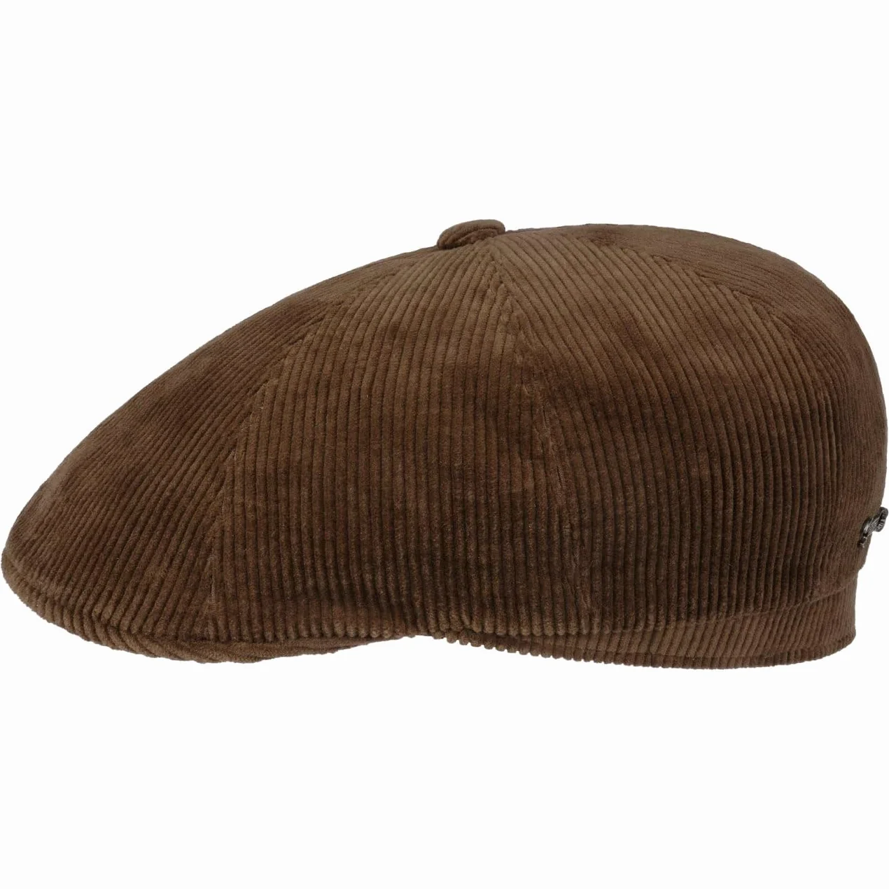 Stetson 8-panelowa czapka z daszkiem Carson Cord płaska czapka z daszkiem, wyprodukowana w UE, z daszkiem na jesień, zimę, jesień, zimę