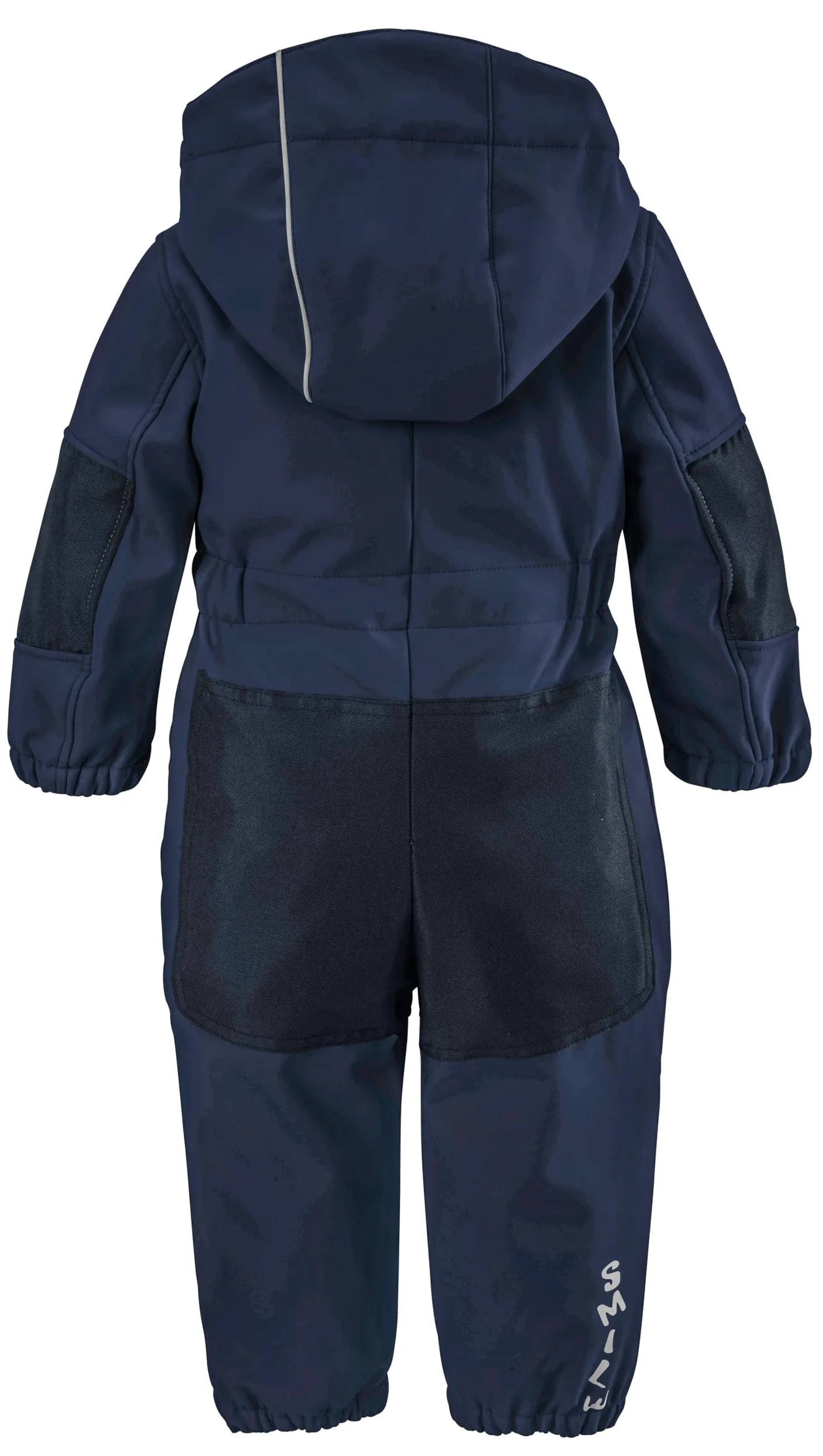 first instinct by killtec Dzieci Kombinezon softshell z kapturem FIOW 35 MNS ONPC, dunkelblau, 98/104, 38900-000