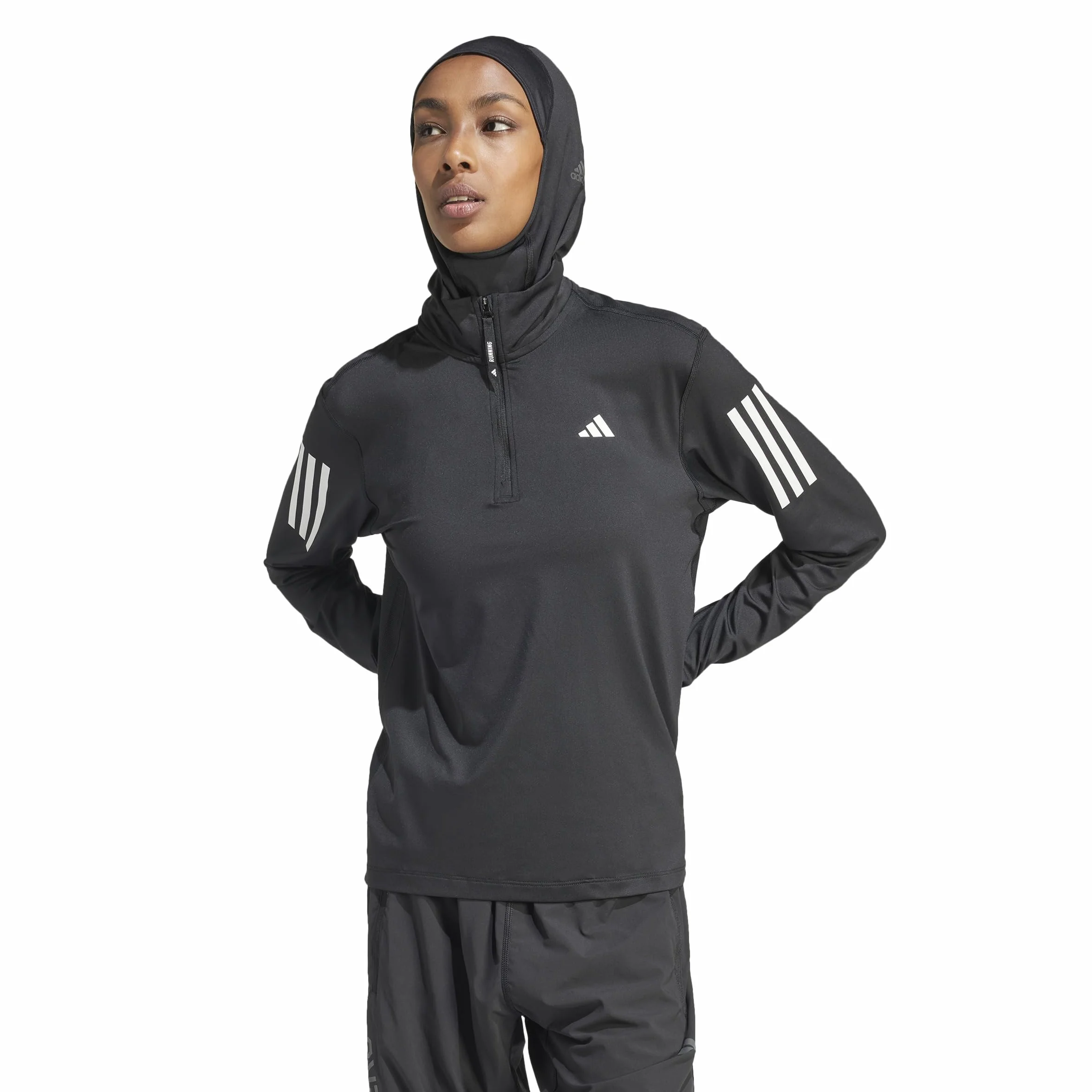 adidas Kobiety Own the Run Half-Zip Jacket, Black, S