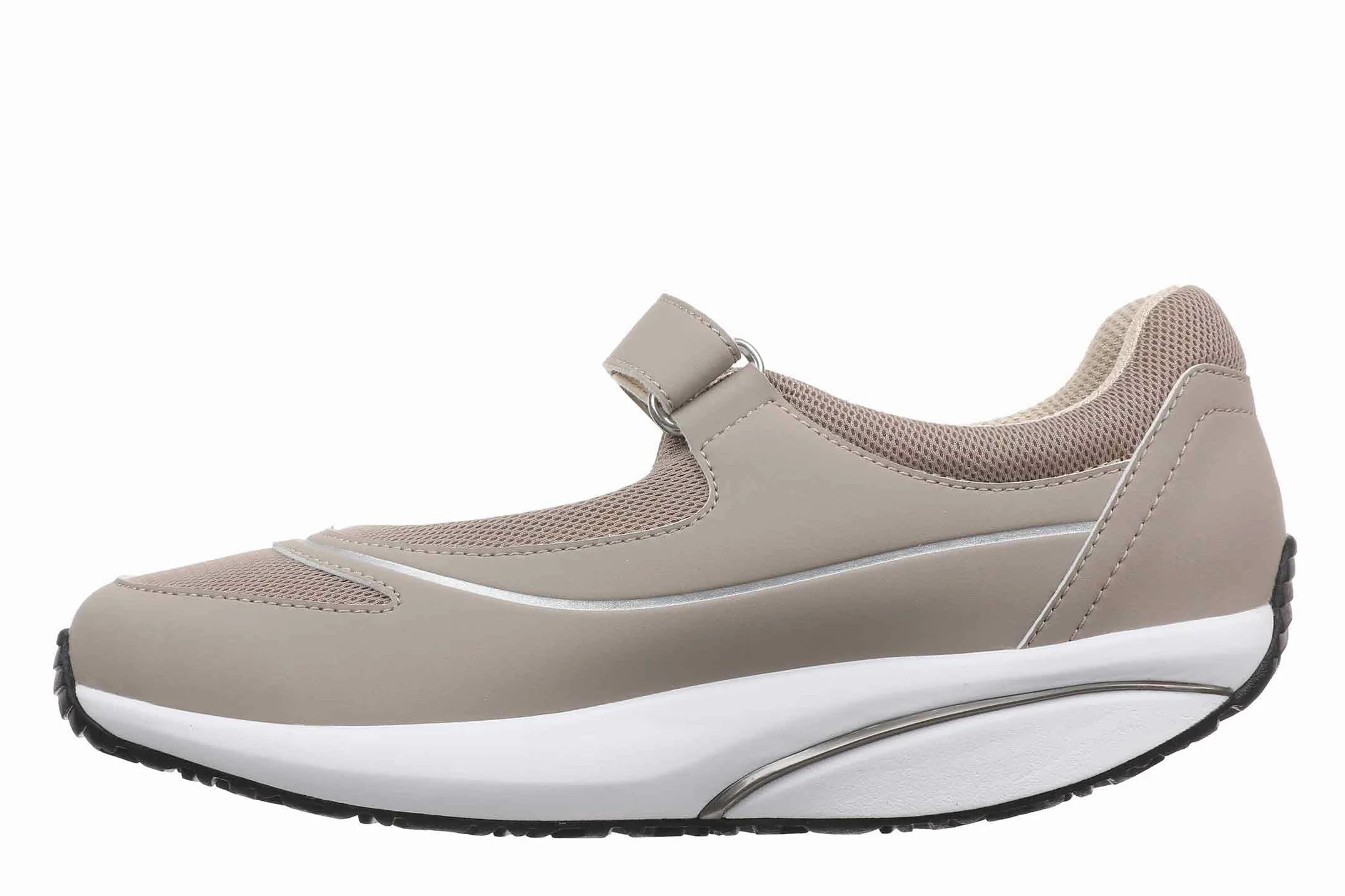 MBT BARIDI 2 damskie baleriny sportowe anatomiczne wygodne buty do chodzenia fizjologiczne wygodne buty do chodzenia z zakrzywioną podeszwą komfort i stabilność. Mokasyny na co dzień z zamknięciem