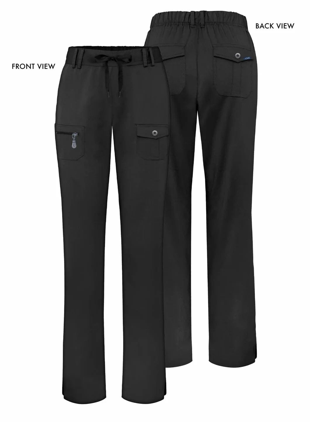 Adar Uniforms Adar Pro Scrubs For Women - Skinny Leg Yoga Scrub Pants - Spodnie operacyjne Kobiety