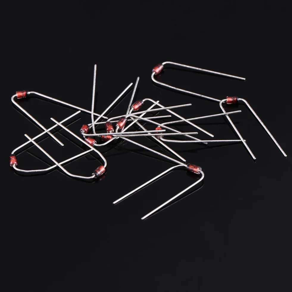 200pcs Dioden10 Werte Zener Spannung Regler Diode Sortiment Elektronische Kit 1N4728~1N4737 Mit Clear Box