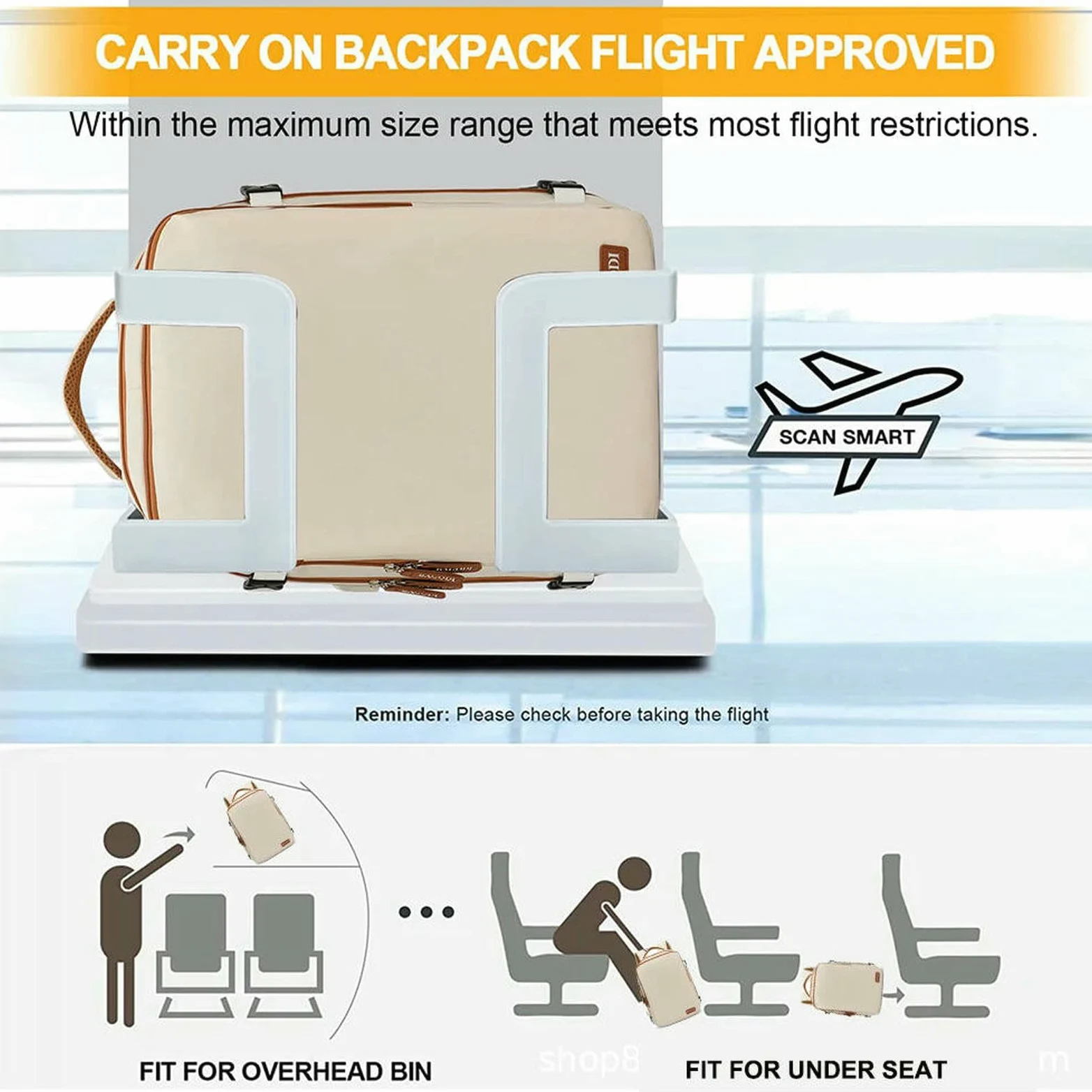 Plecak podróżny 40 x 20 x 25 - przenośne torby samolotowe Easyjet 45 x 36 x 20 cm, lekka walizka