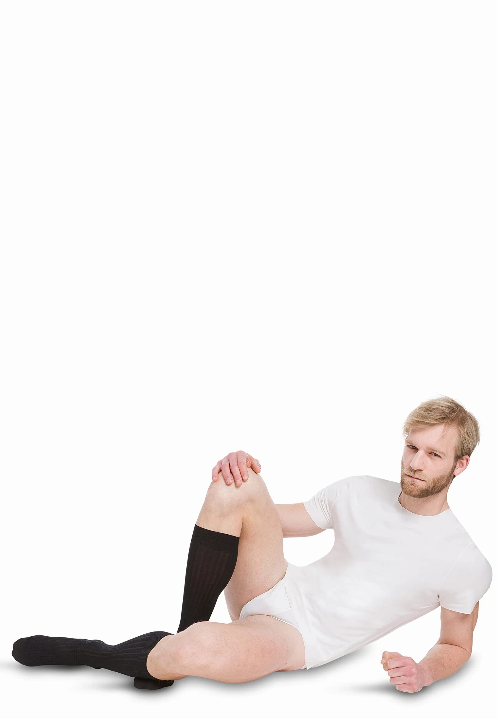 Wolford Męski podkoszulek męski Pure T-Shirt, biały, L