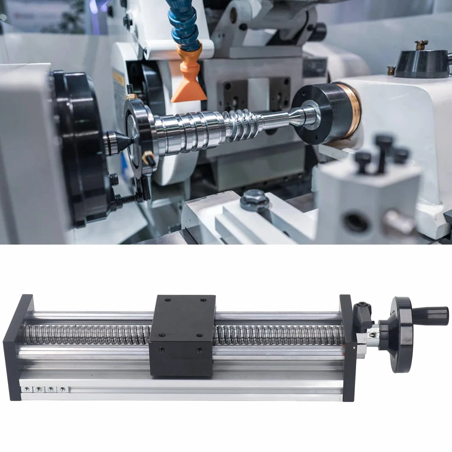 Prowadnica Liniowa CNC, M5 o Skoku 200 Mm, Wysoce Precyzyjna śruba Kulowa, stopień Liniowy, Siłownik Liniowy Przesuwny, stół Przesuwny Krzyżowy dla Majsterkowiczów, Router CNC,