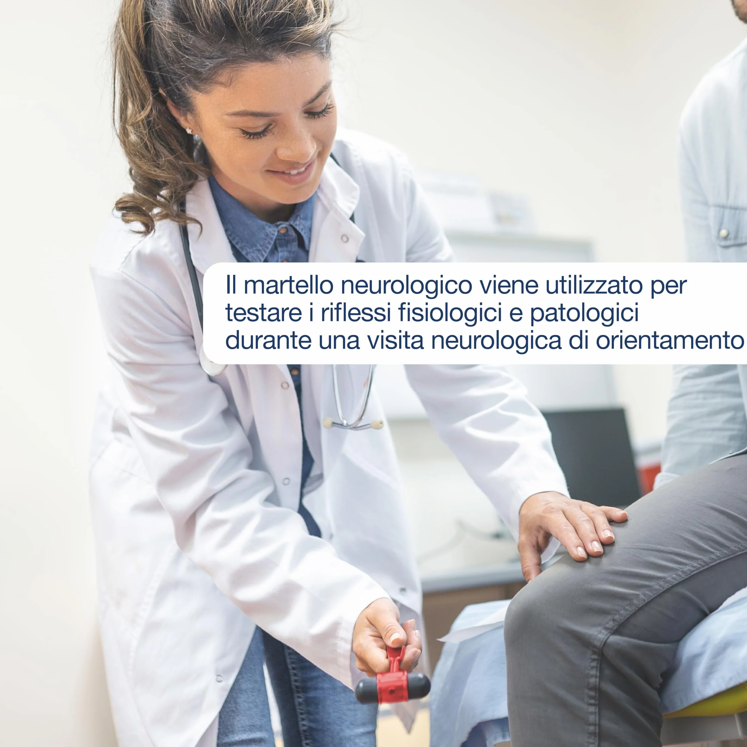 Gima 31255 młotek neurologiczny, kolor Dejerina, 1 sztuka