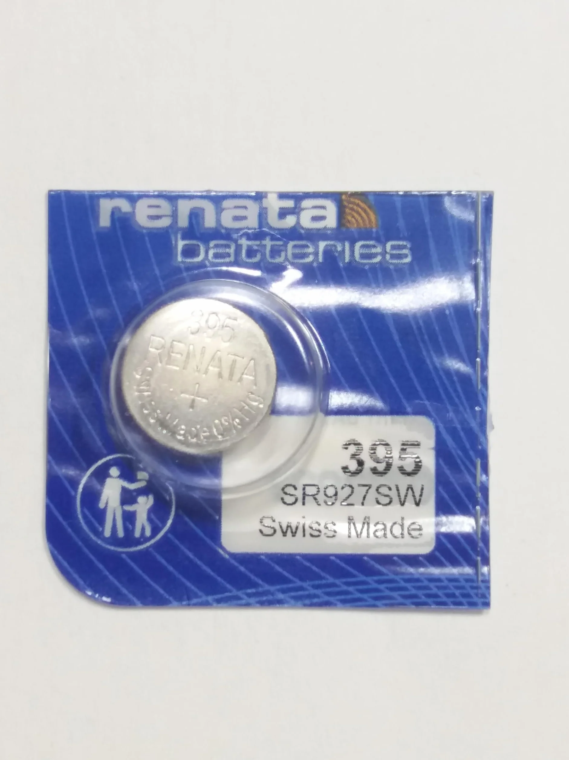 Renata Battery 395 Sr927Sw Silver 1.55V Swiss Made - Akcesoria elektryczne