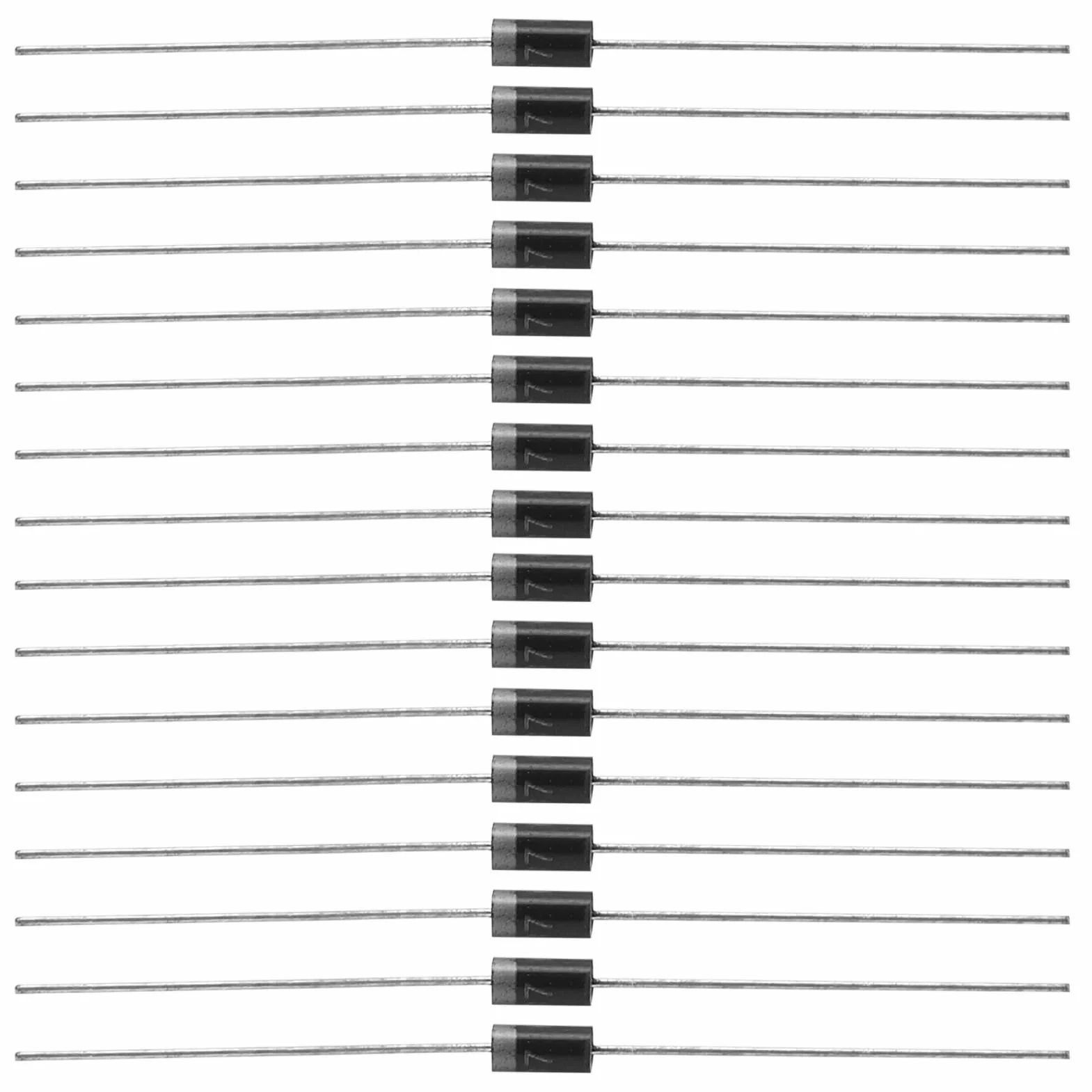 Dioda Prostownicza 100 Sztuk 1N4007 1000V 1A Elektroniczne Diody Krzemowe Wysokonapięciowe Diody Prostownicze Diody Schottky'ego