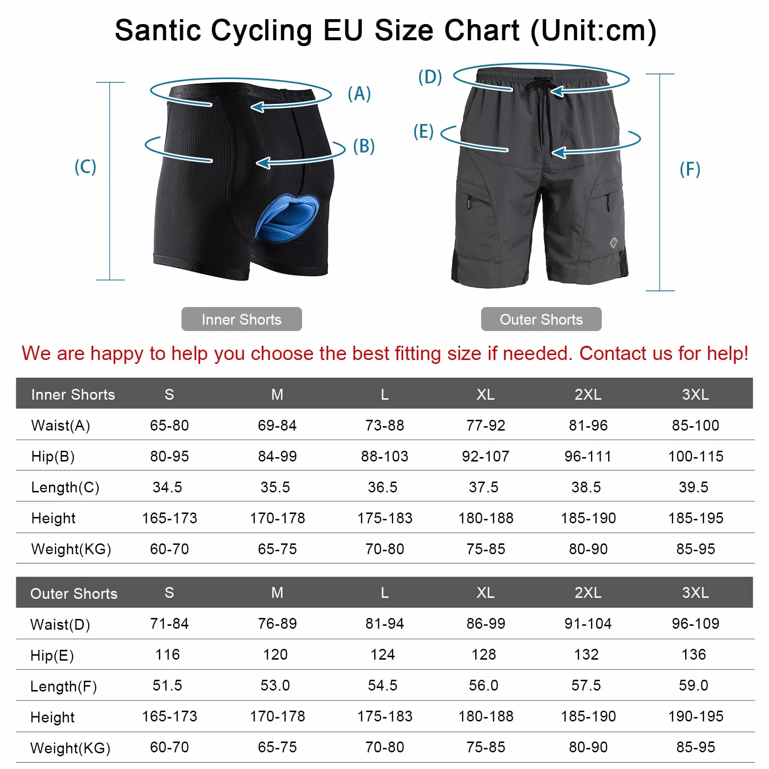 Santic Męskie Spodenki Na Rower Górski Loose Edition Lekkie RRowerowe MTB Coolmax Oddychająca