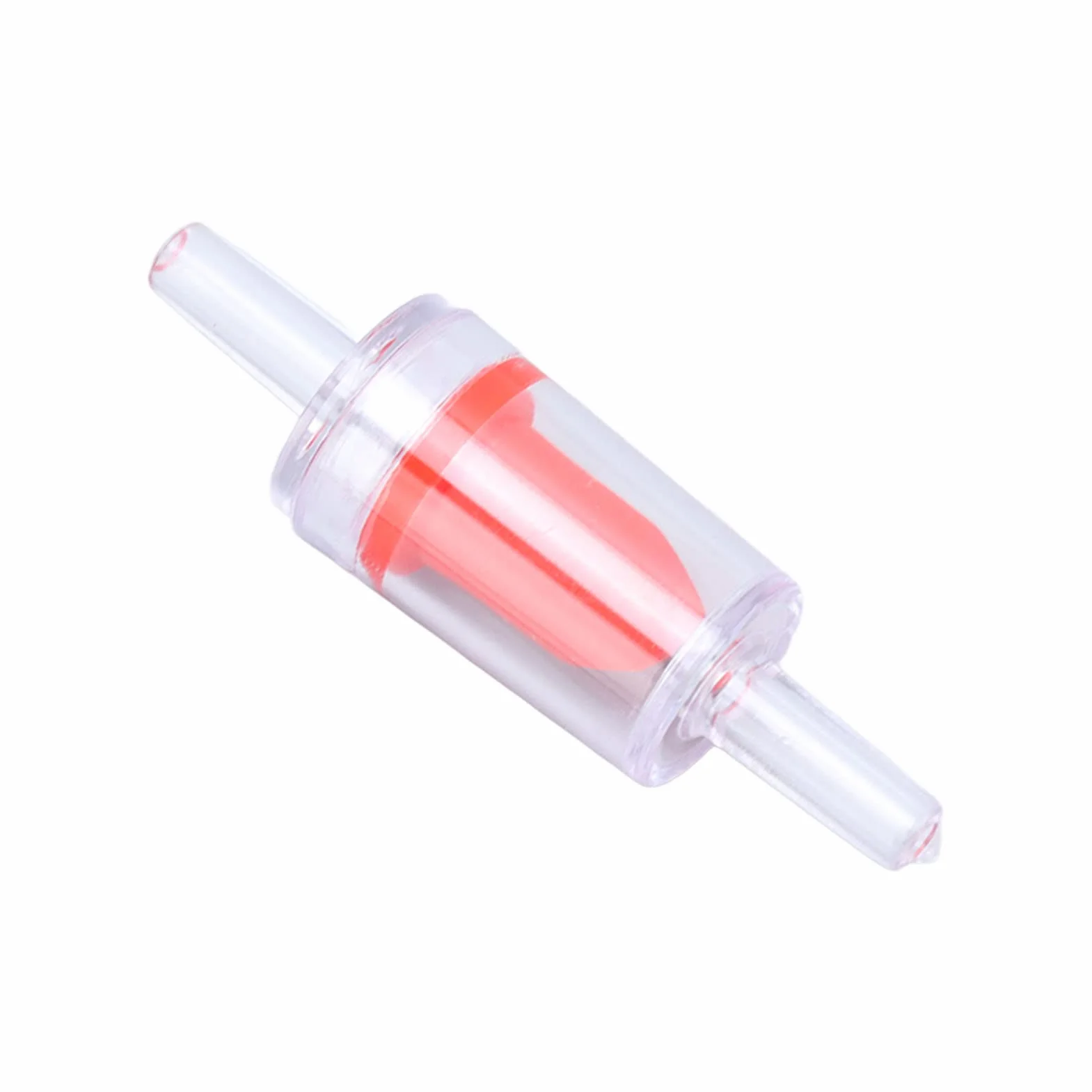 YUYTE 10pcs Zawór Kontrolny Akwarium w jedną stronę Zawór Zatrzymania 4 Mm Pp Pompa Powietrza Kontroli Wody dla Akwarium Zbiornika żywnościowego Medycyny Chemikalia (4mm czerwony)