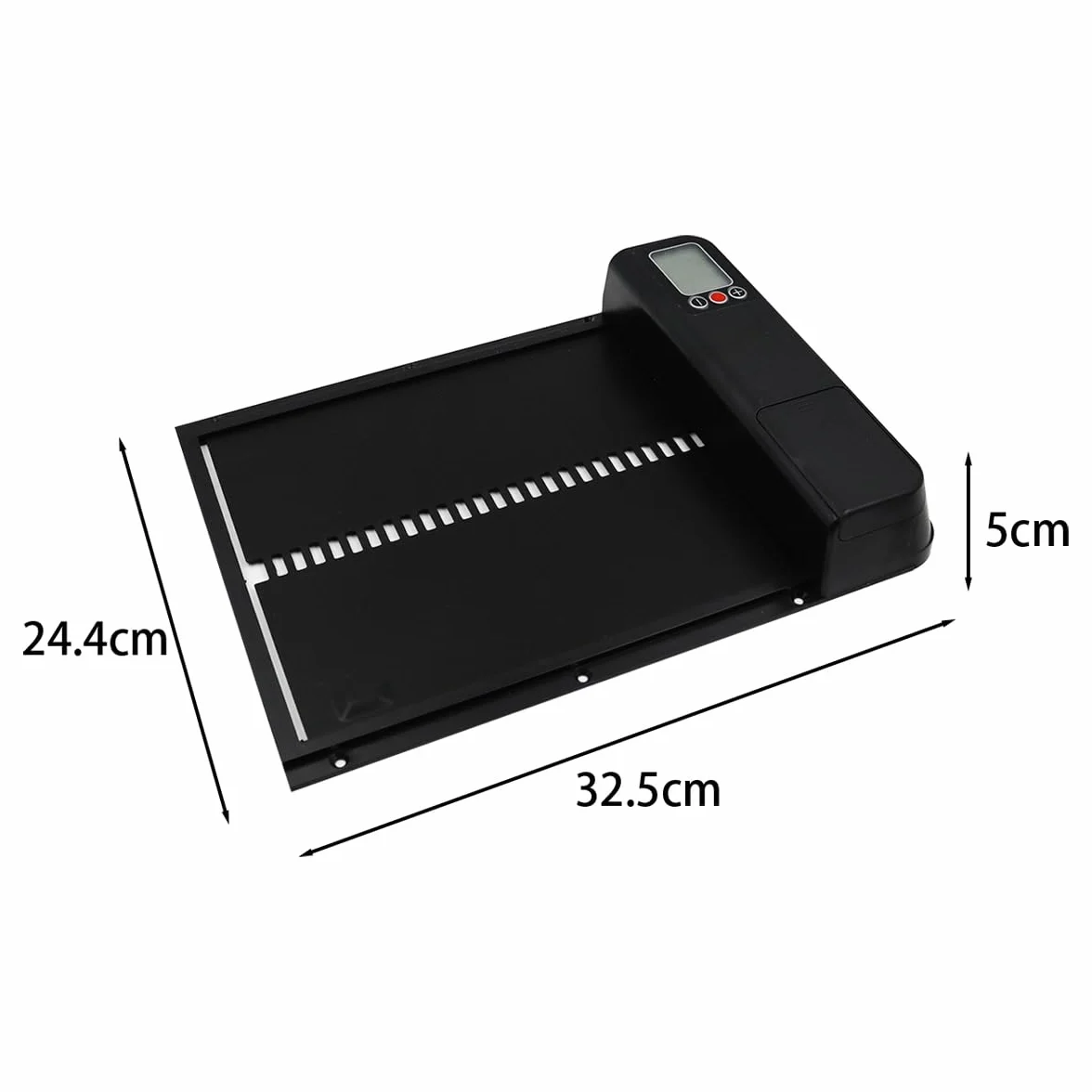 WANGCL Automatyczne drzwi kurnika z timerem i wyświetlaczem LED, wodoodporne elektryczne drzwi do kurnika, 32,8 x 24,3 cm