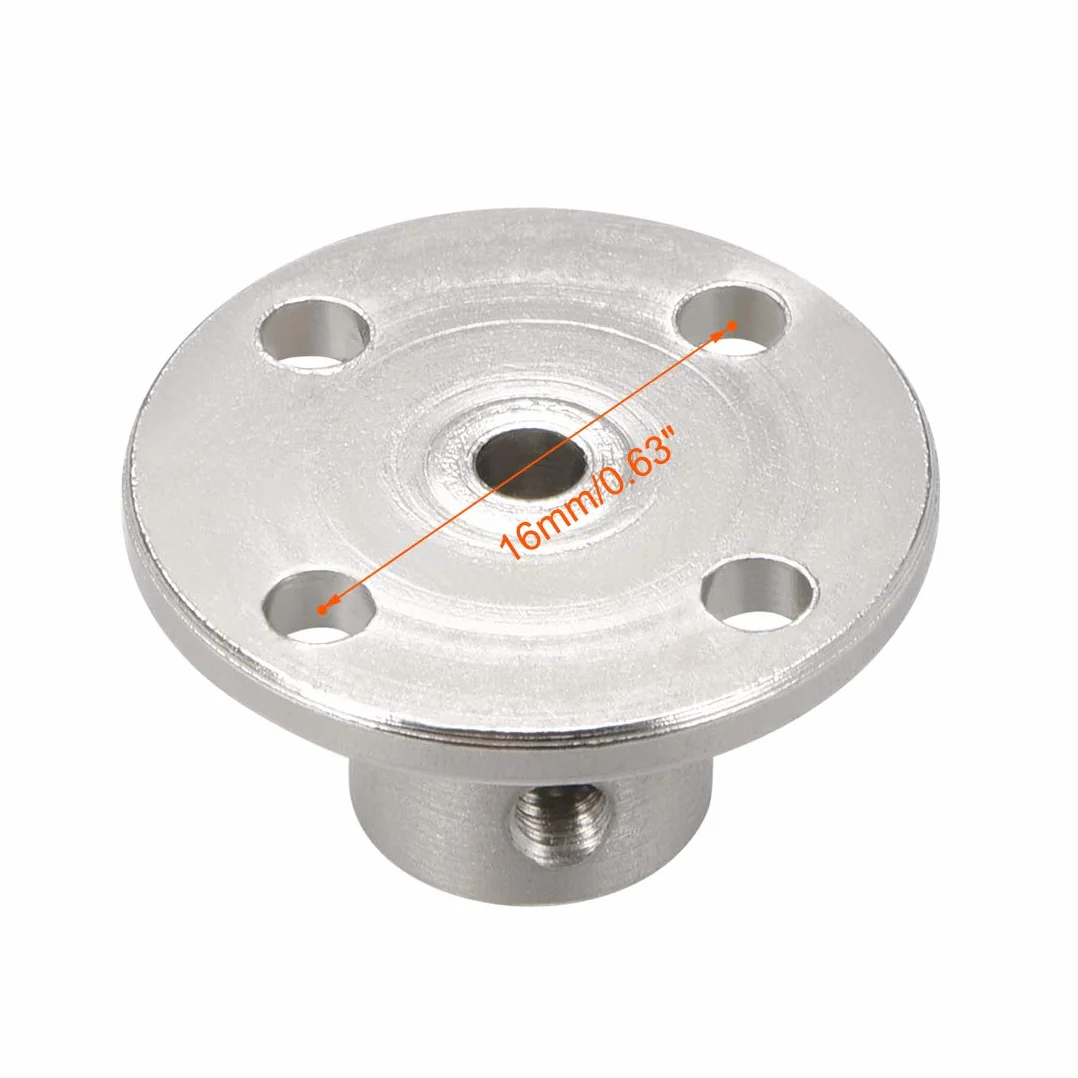 sourcing map 2 sztuki łącznik kołnierzowy prowadnica silnika łącznik wału przyłącze silnika 3 mm średnica wewnętrzna H12*D10 sztywny do części DIY