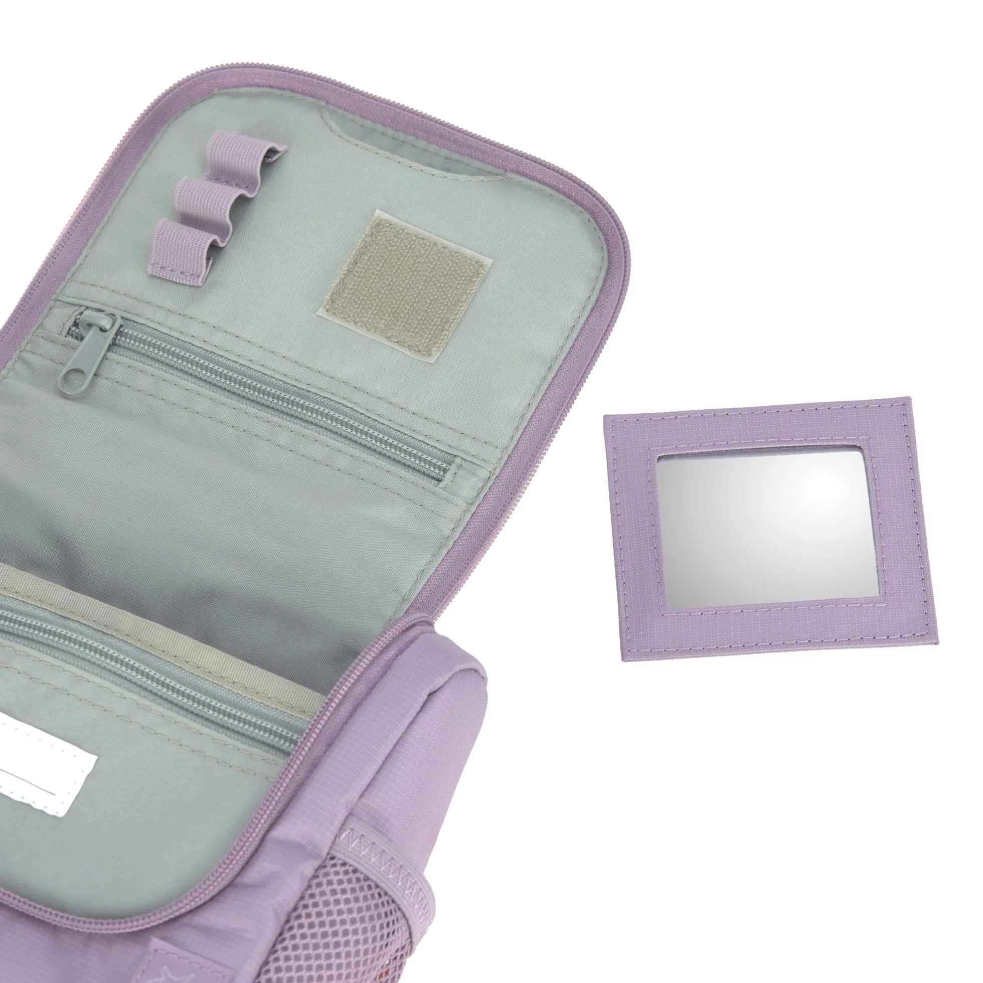 LÄSSIG Kosmetyczka dla dzieci, worek na pranie, do zawieszania/mini Washbag Lilac, liliowy, Nowoczesny