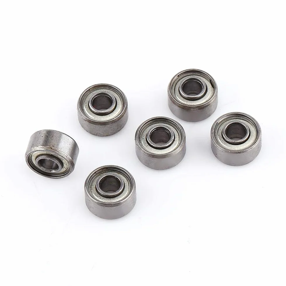 693ZZ stalowe mikro łożyska kulkowe, miniaturowe łożyska z podwójną osłoną, 3 x 8 x 4 mm, 10 szt.
