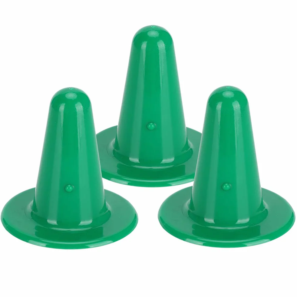 Sztuczny Smoczek dla Krowy, Plastikowe Twarde Smoczki do Dojarki, 3 szt. Urządzenie do Karmienia Bydła dla Cieląt i Zwierząt Gospodarskich, Rozmiar 6 Cm (GREEN)