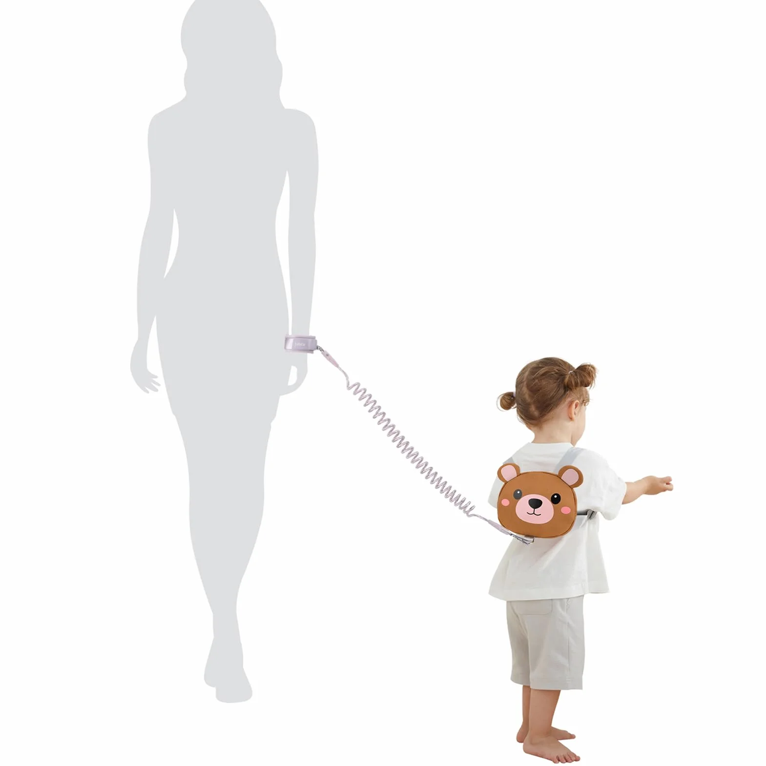 Bebamour Animal Toddler Backpack z wodzami bezpieczeństwa Mini torba ze smyczą dla dzieci Przenośny plecak z szelkami dla chłopców i dziewcząt
