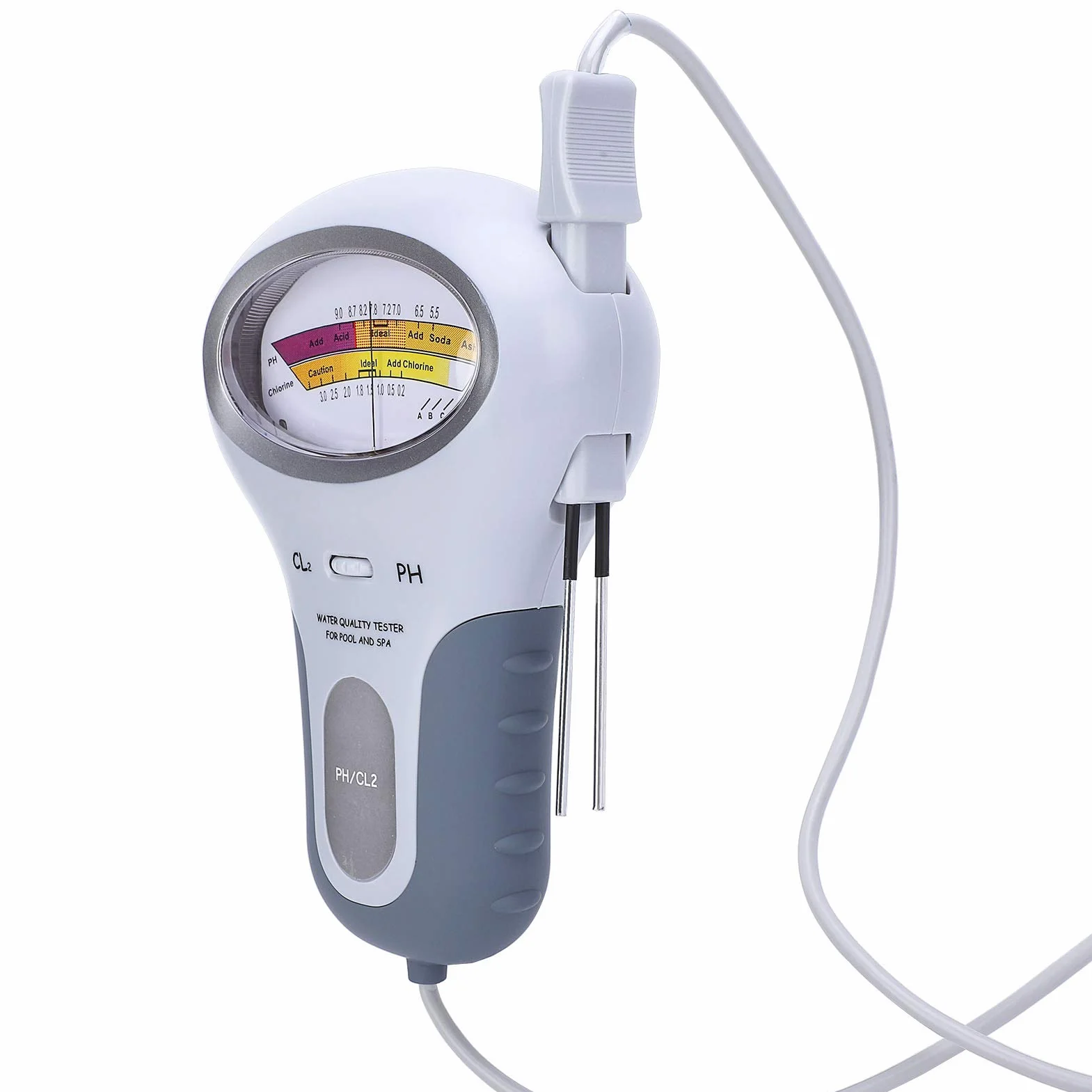 PC 102B CL2 Chlor, Basen Spa jakość Wody Testowanie Bakterii w Basenie Tester Ph Tester Ph Analizator z sondą