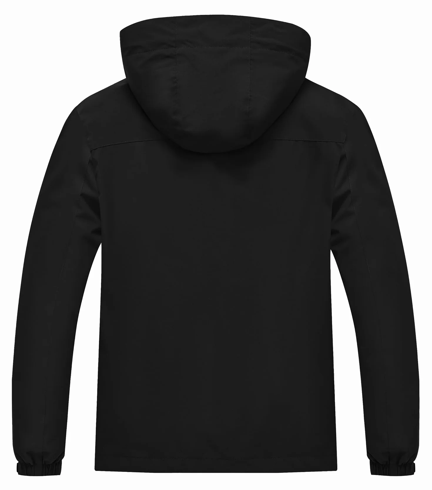 Huayuzh Męska kurtka softshellowa, wodoszczelna, oddychająca, wiatroszczelna, lekka kurtka przeciwdeszczowa, z kapturem, do biegania, wędrówek