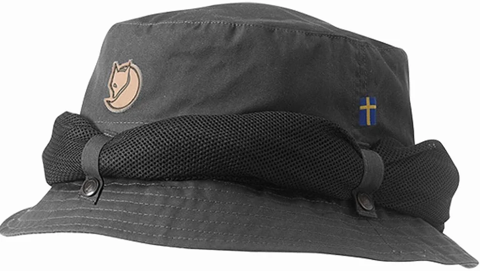 Fjällräven Marlin kapelusz na komary, ciemnoszary, L