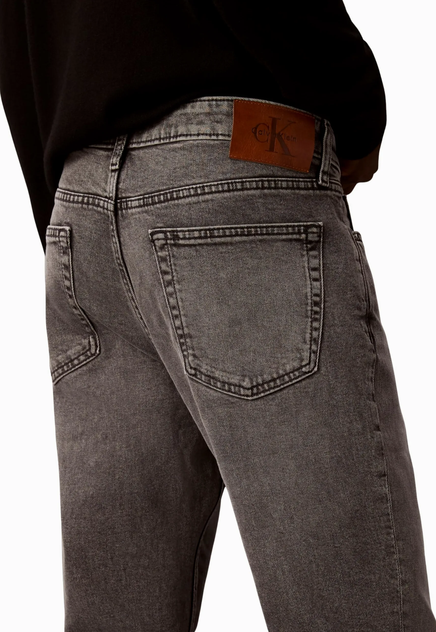 Calvin Klein Slim Pewter Rock Jean Lv04rd705g - Dżins Mężczyźni