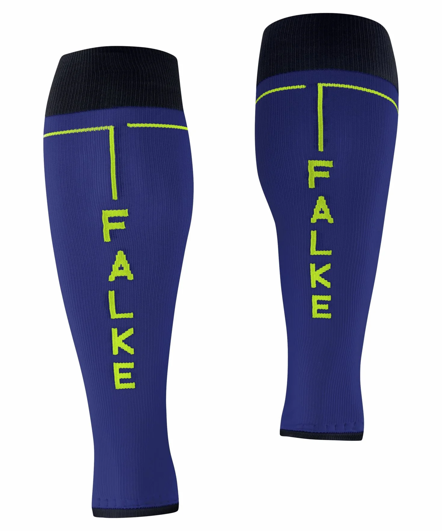 FALKE Mężczyźni Bandaż na łydkę RU Compression Tube M TB materiał funkcyjny kompresyjne 1 Para, Niebieski (Yve 6714) - Obwody łydek W3, ONESIZE