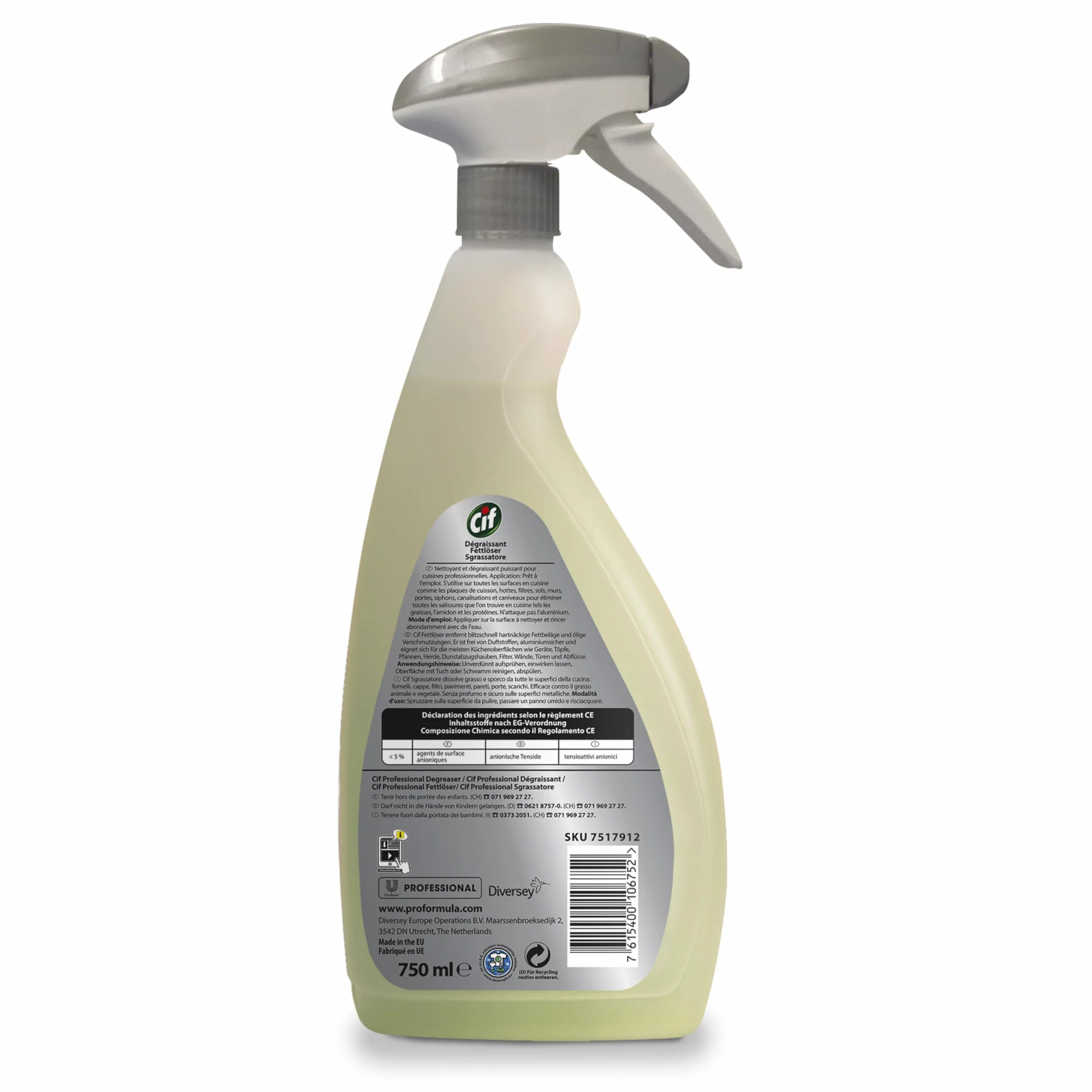 Cif 7517912 Środek Czyszczący, 750 ml