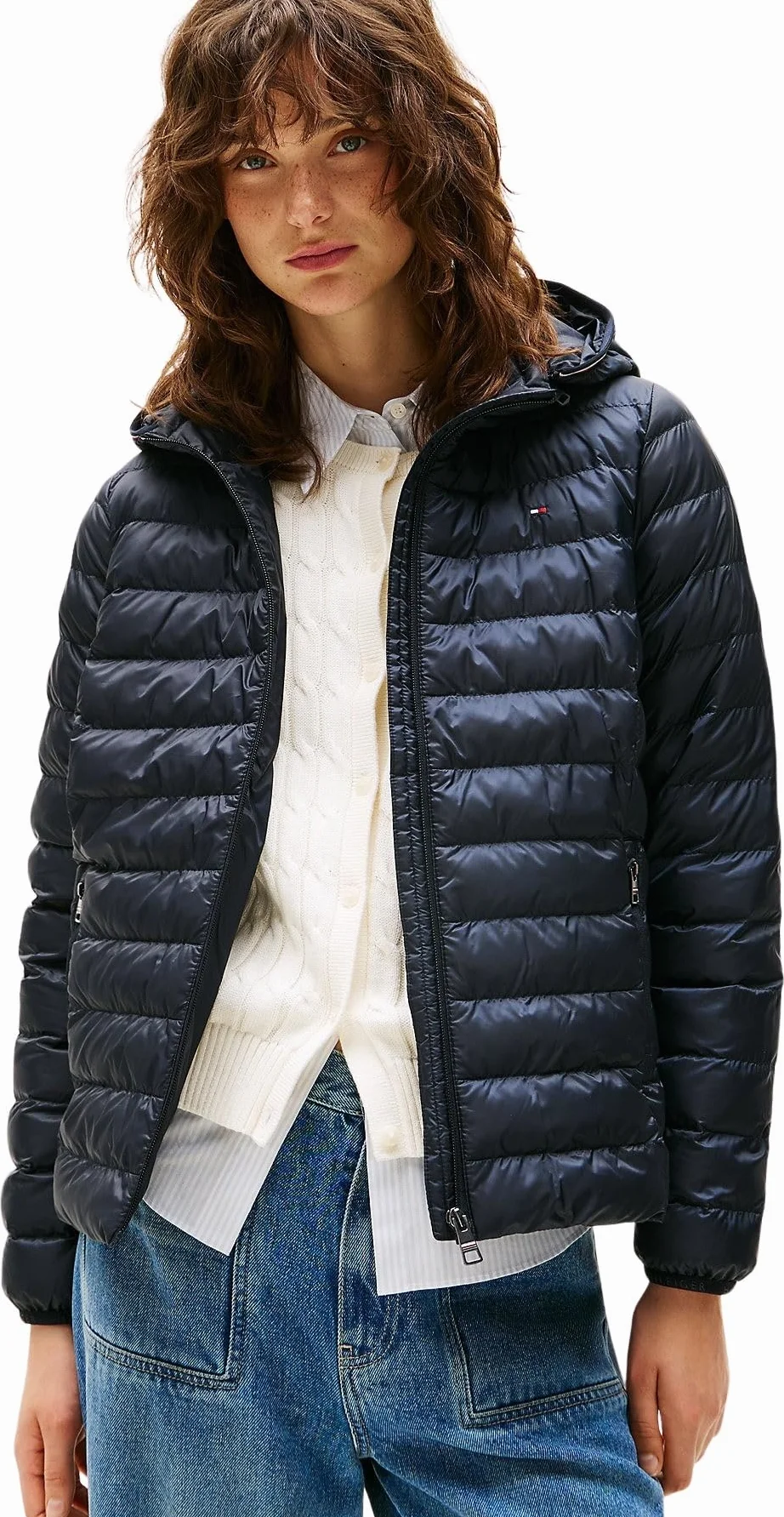 Tommy Hilfiger Kurtka Chłopcy Lw Padded Global Stripe Jacket Ww0ww42046