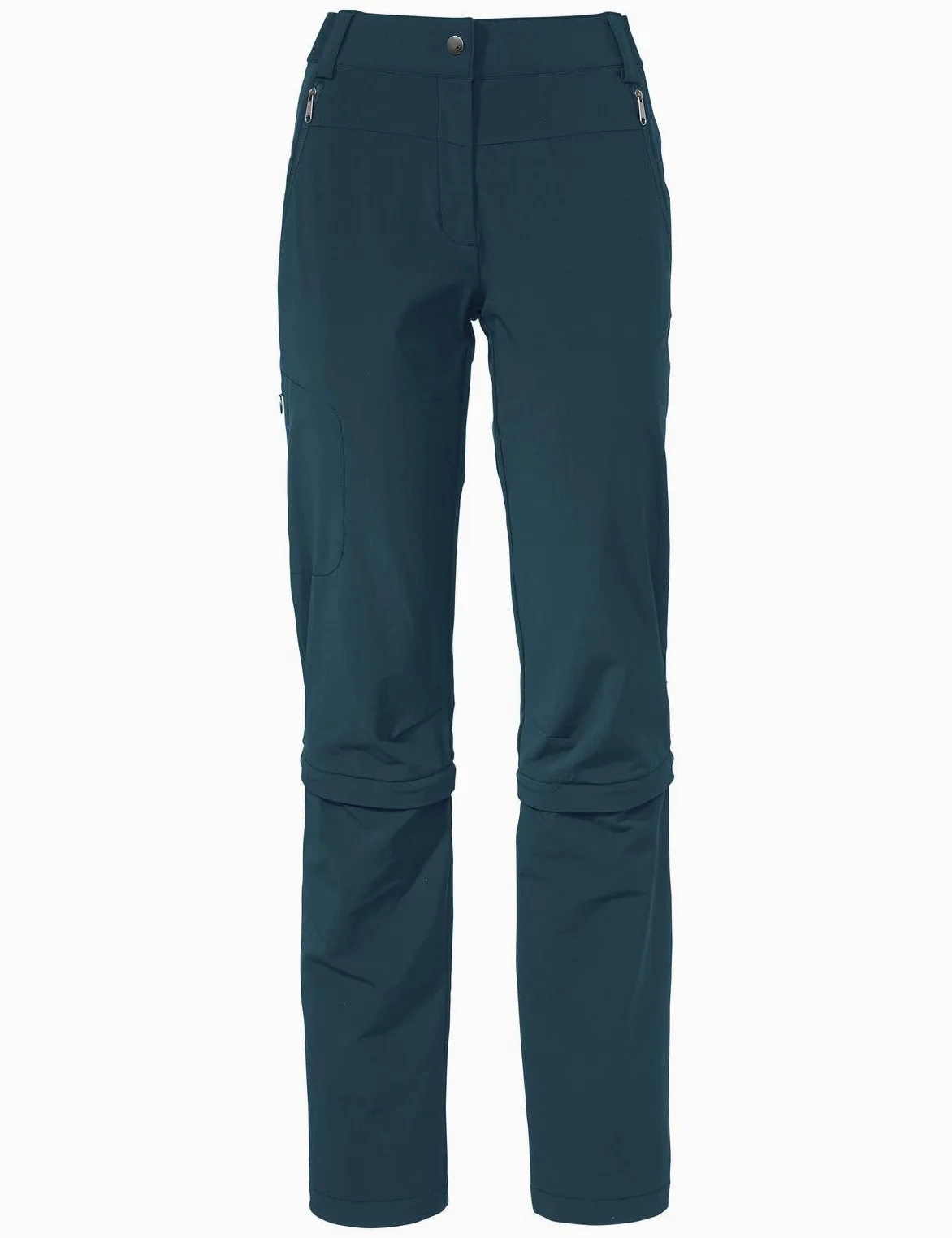 VAUDE Damskie Spodnie Farley Stretch Capri T-zip II - Spodnie Kobiety