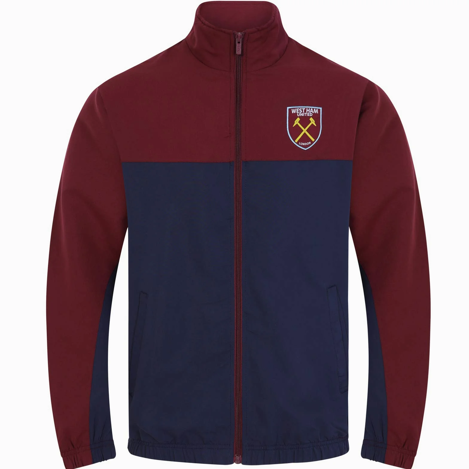 West Ham United F.C. - Komplet dresowy męski - kurtka i spodnie - na prezent - oficjalne gadżety i akcesoria piłkarskie