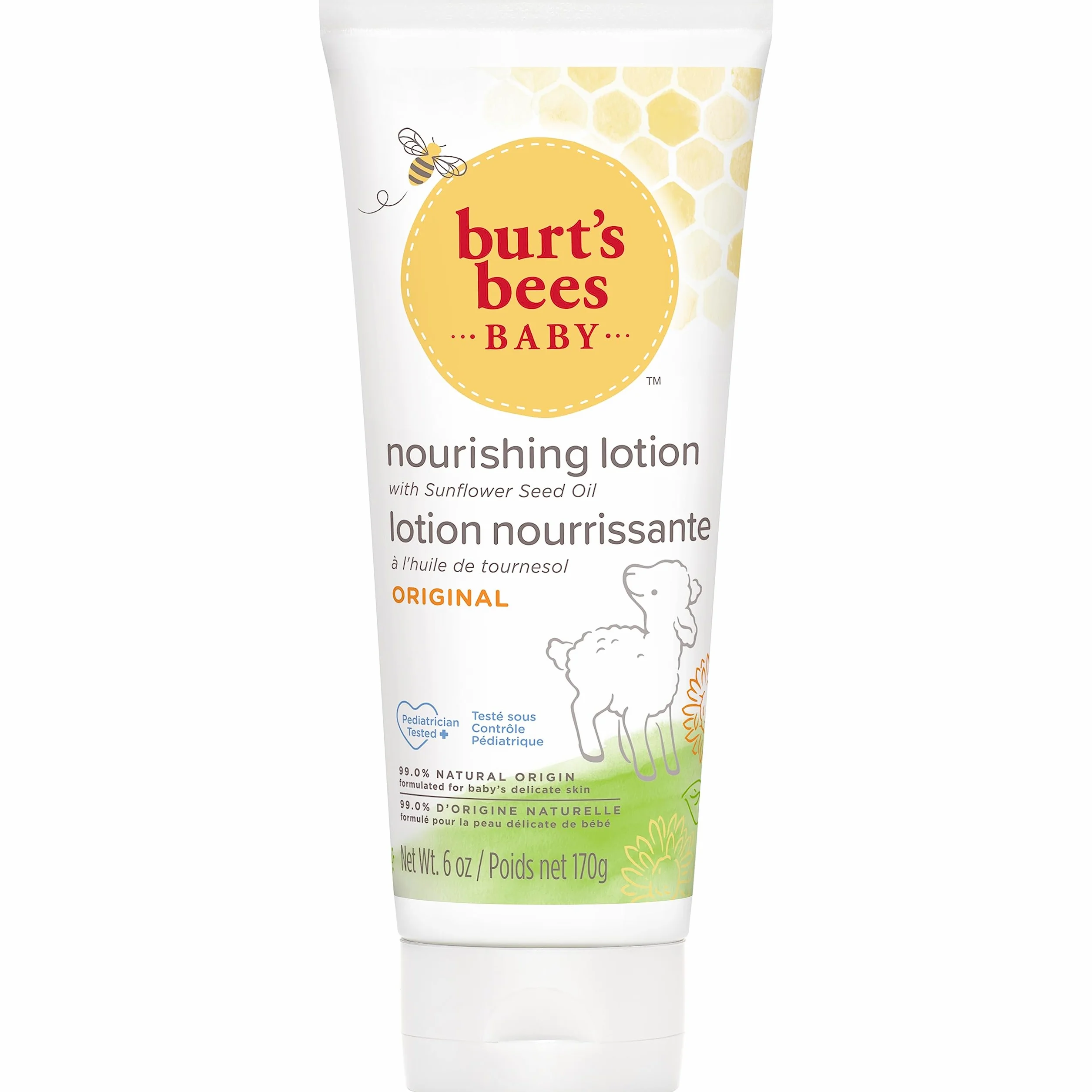 Burt's Bees Balsam do pielęgnacji niemowląt, oryginalny balsam do pielęgnacji niemowląt, tubka 170 g