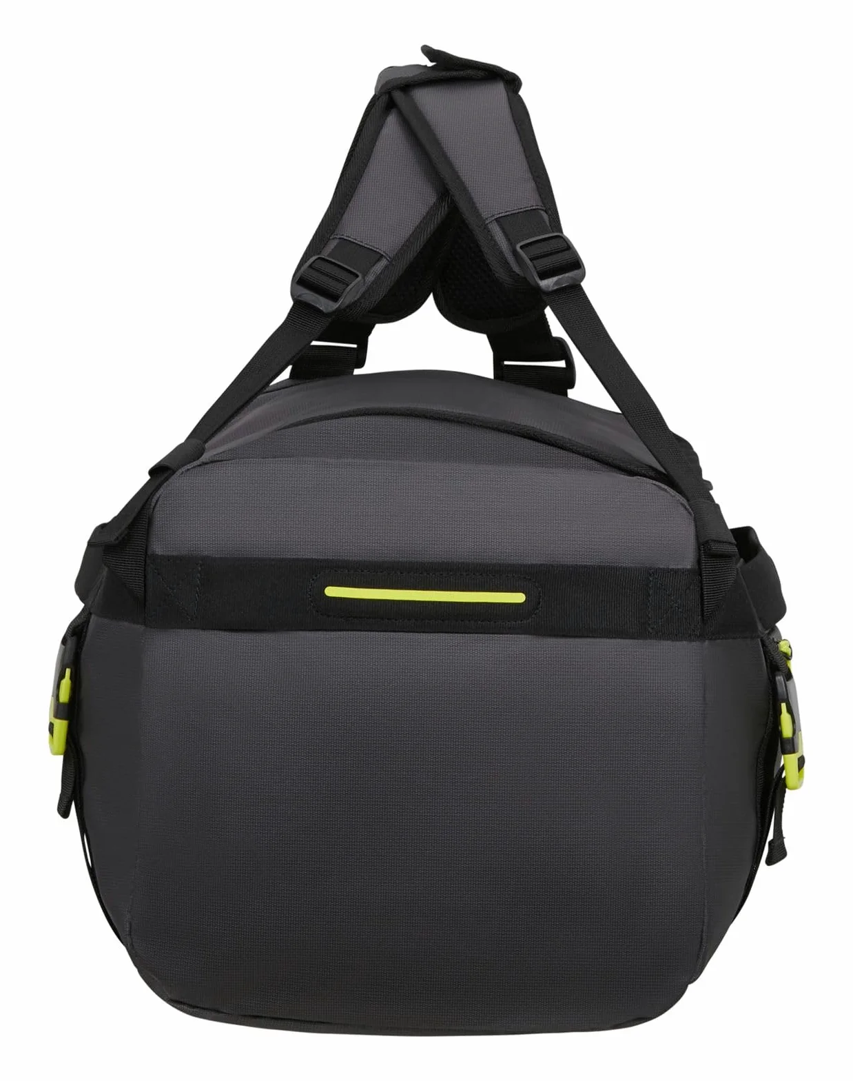 American Tourister Torba podróżna plecak Urban Track Duffle/Backpack Coated 60L Black/Lime czarny