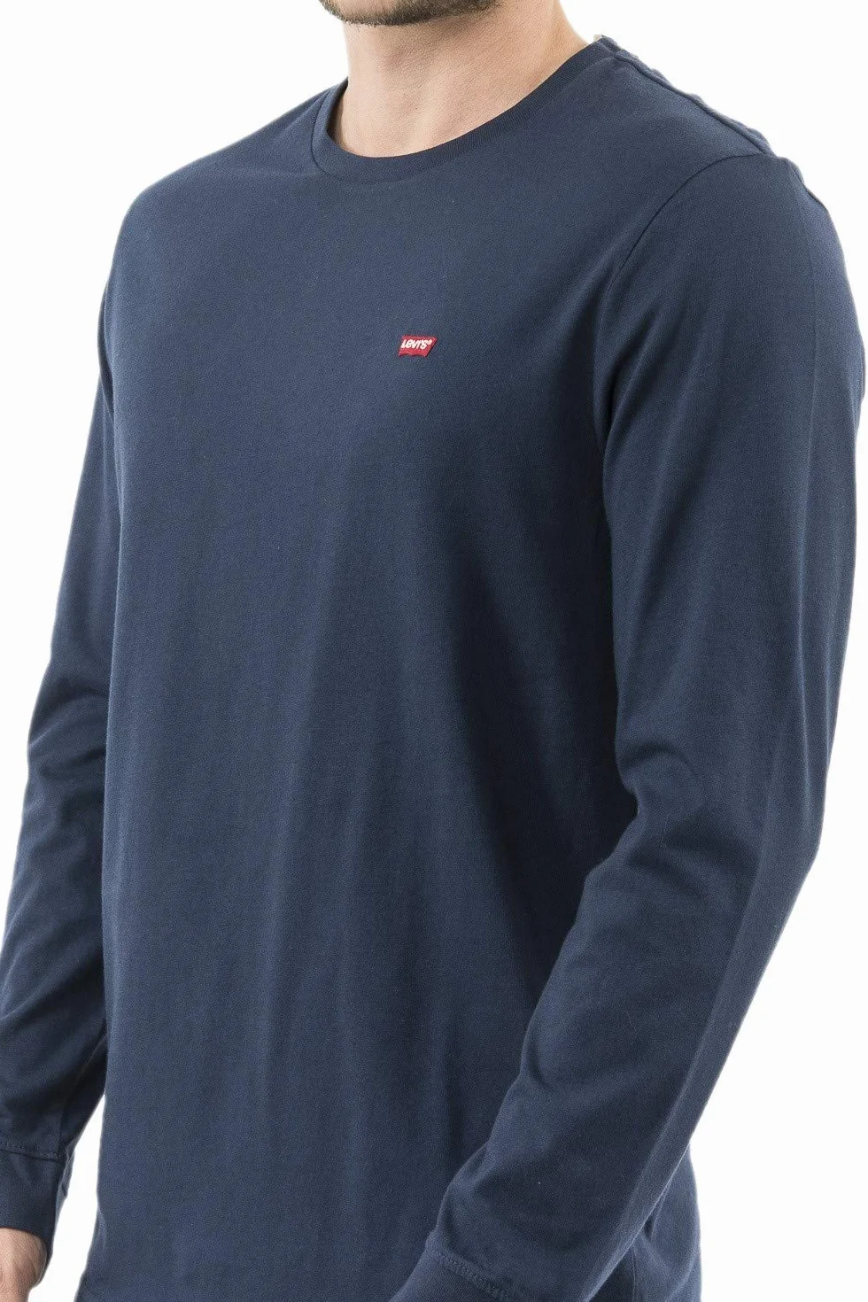 Levi's Mężczyźni Long-Sleeve Original Housemark Tee T-Shirt, Cotton, L