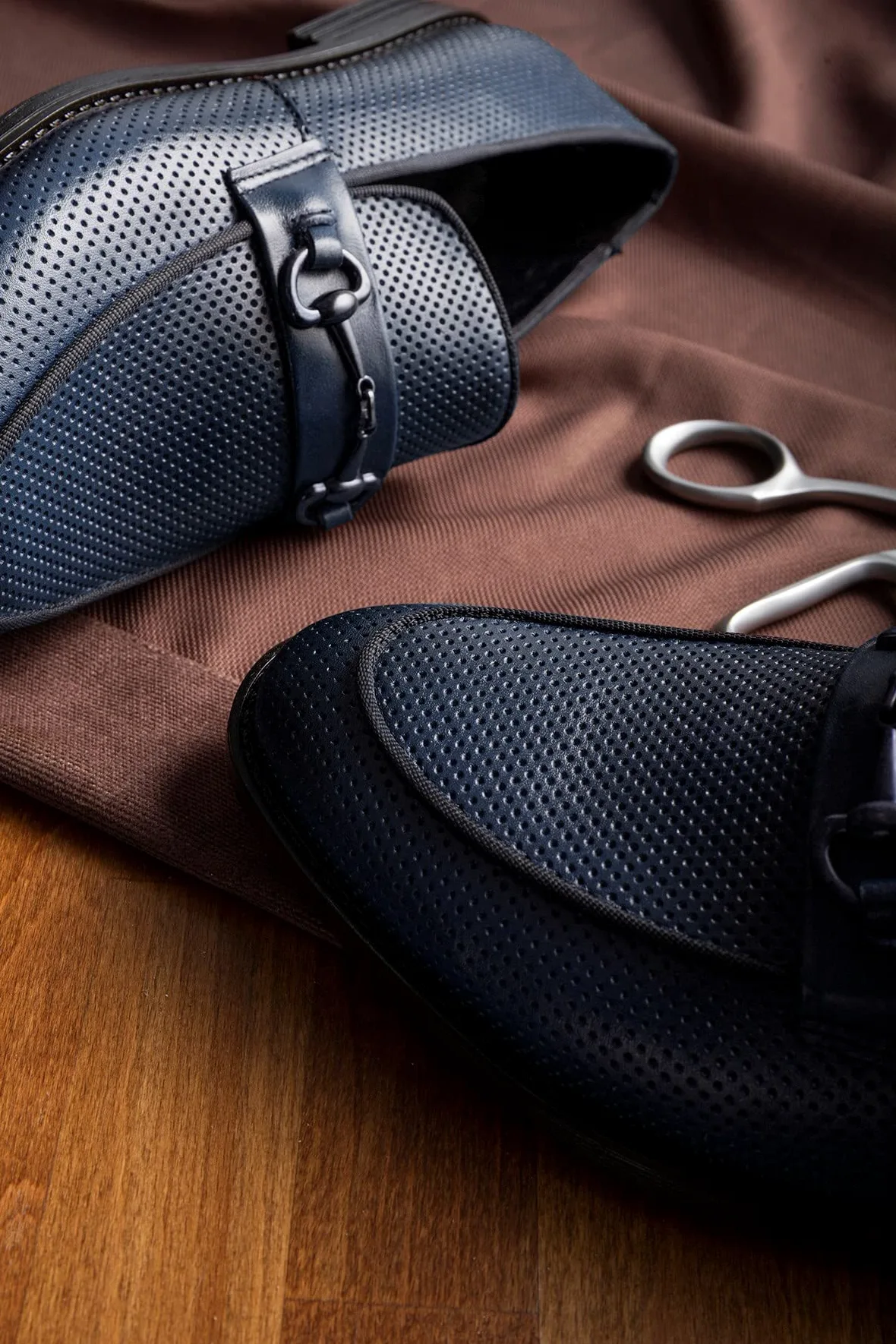 Ducavelli Ancora klasyczne buty męskie z prawdziwej skóry, klasyczne buty, granatowy, 45 EU